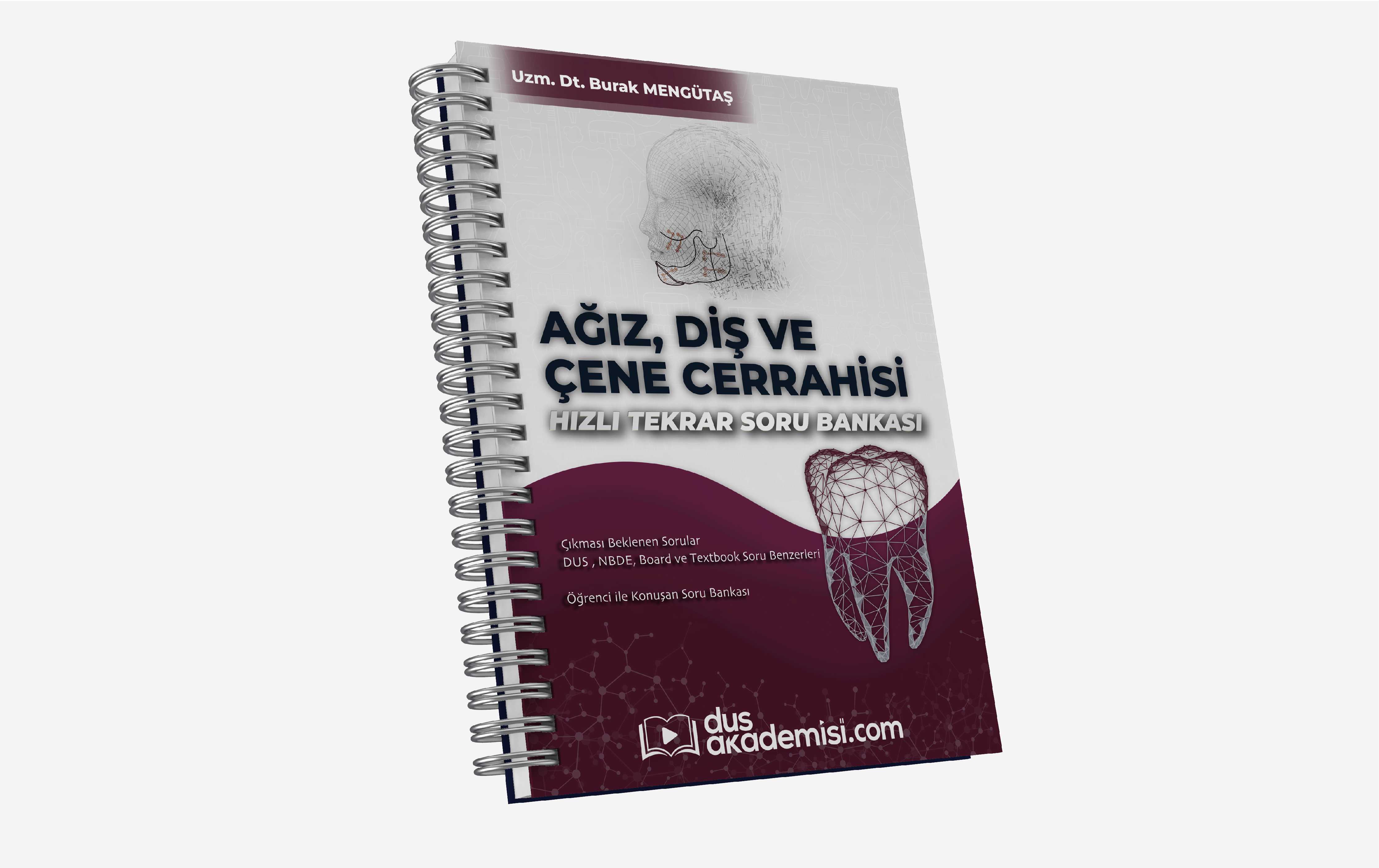 DUS Ağız Diş ve Çene Cerrahisi Hızlı Tekrar Soru Bankası