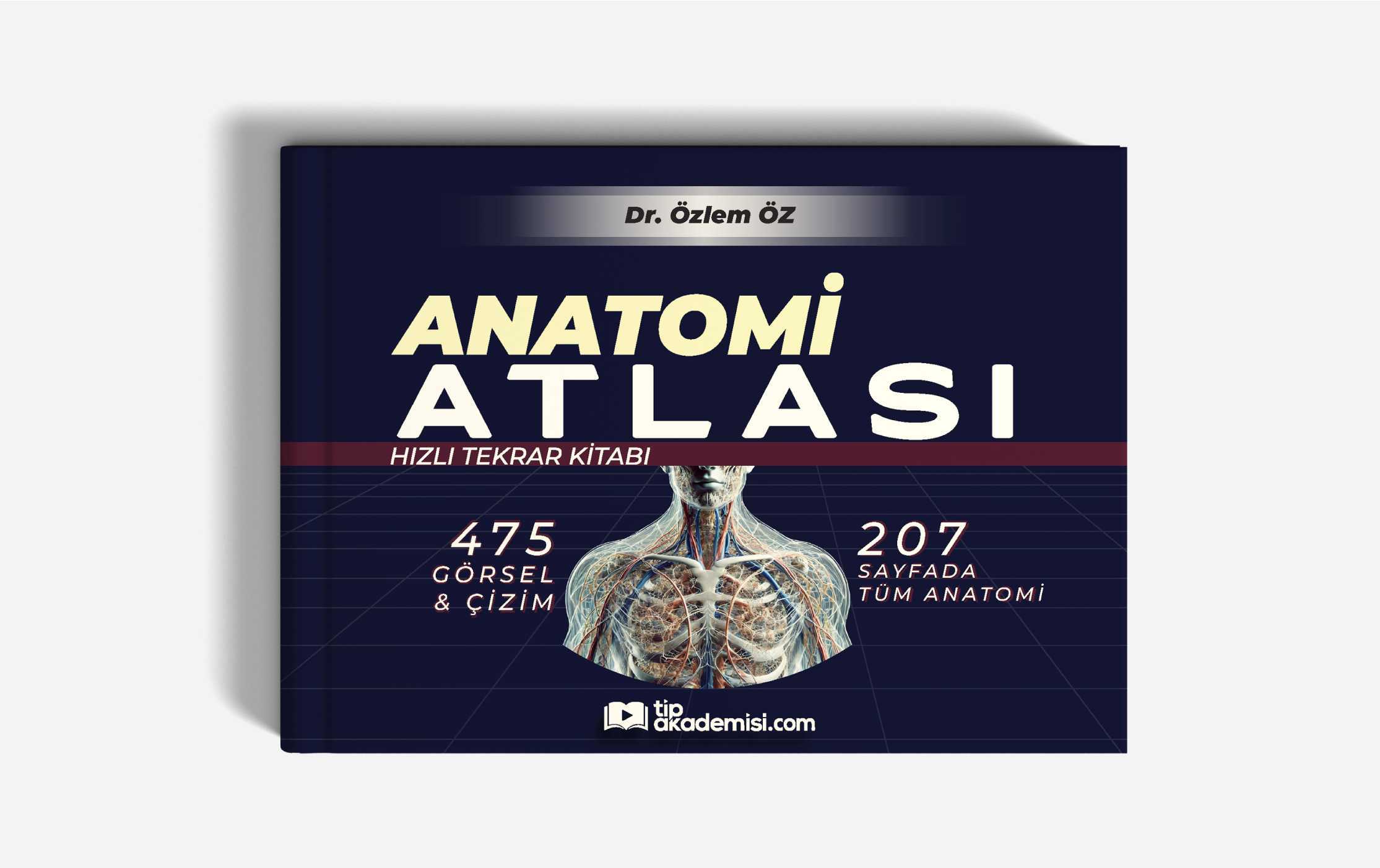 Anatomi Atlası Hızlı Tekrar Konu Kitabı