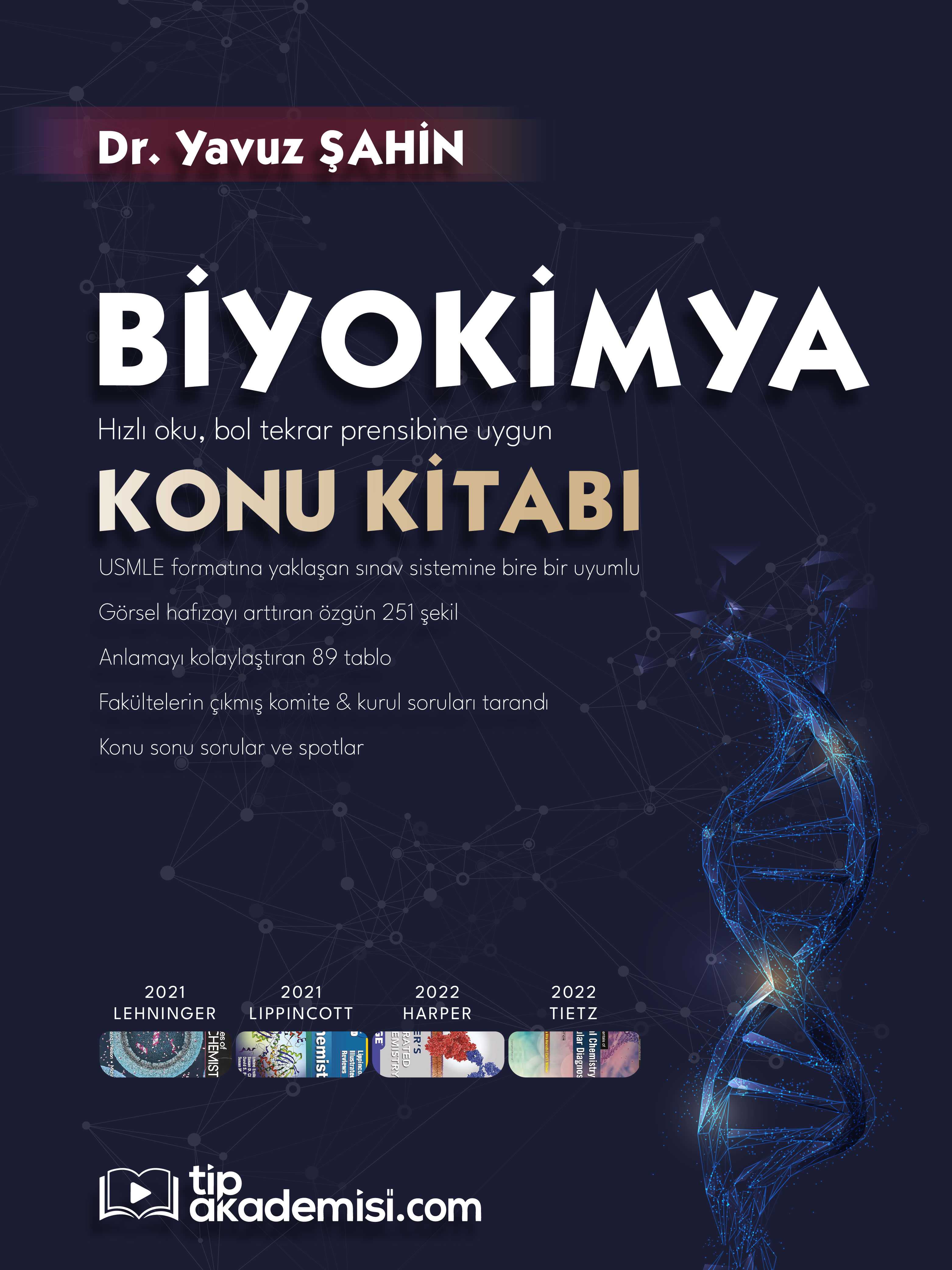 TUS Biyokimya Konu Kitabı (Dr. Yavuz Şahin)