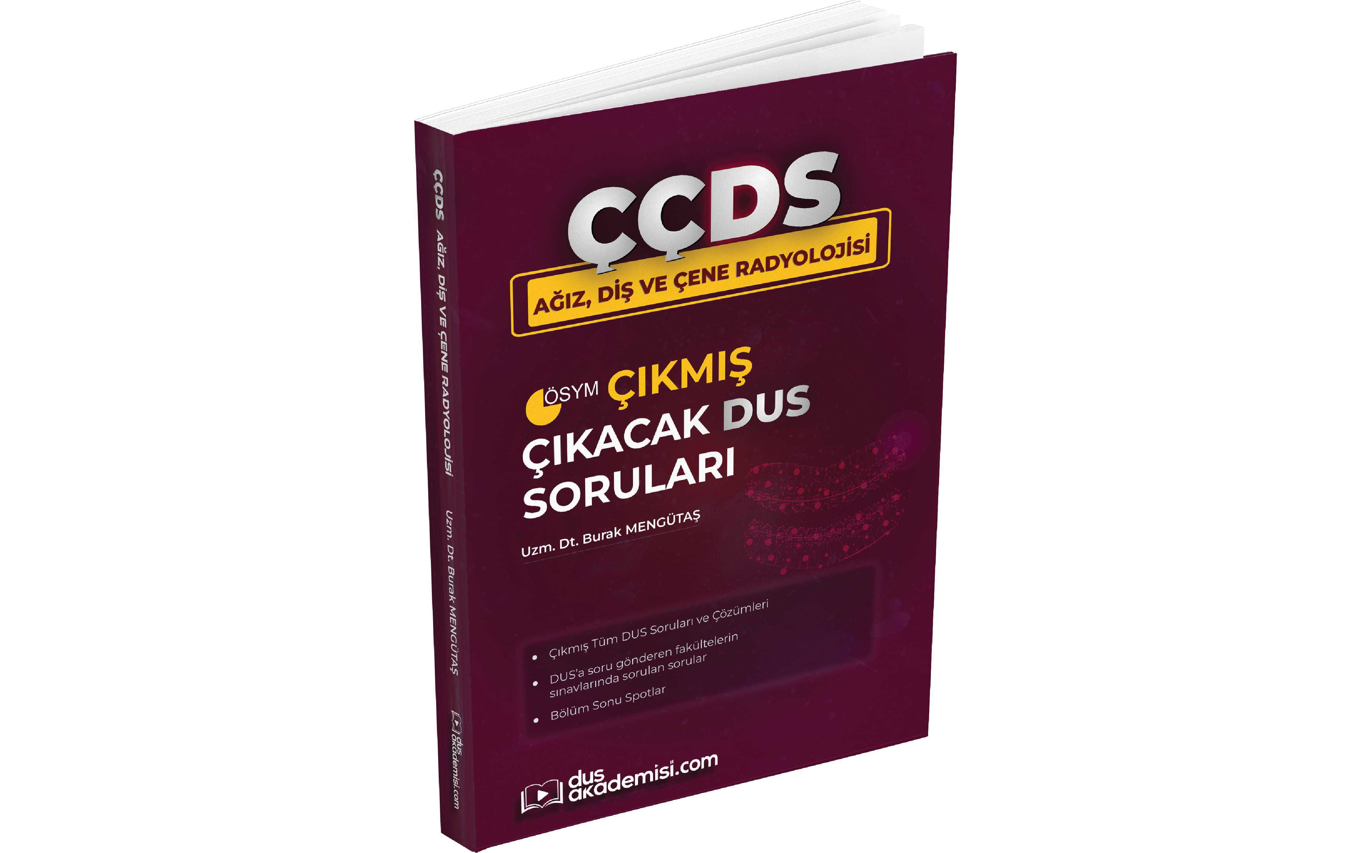Çıkmış Çıkacak Dus Soruları Ağız Diş ve Çene Radyolojisi Kitabı