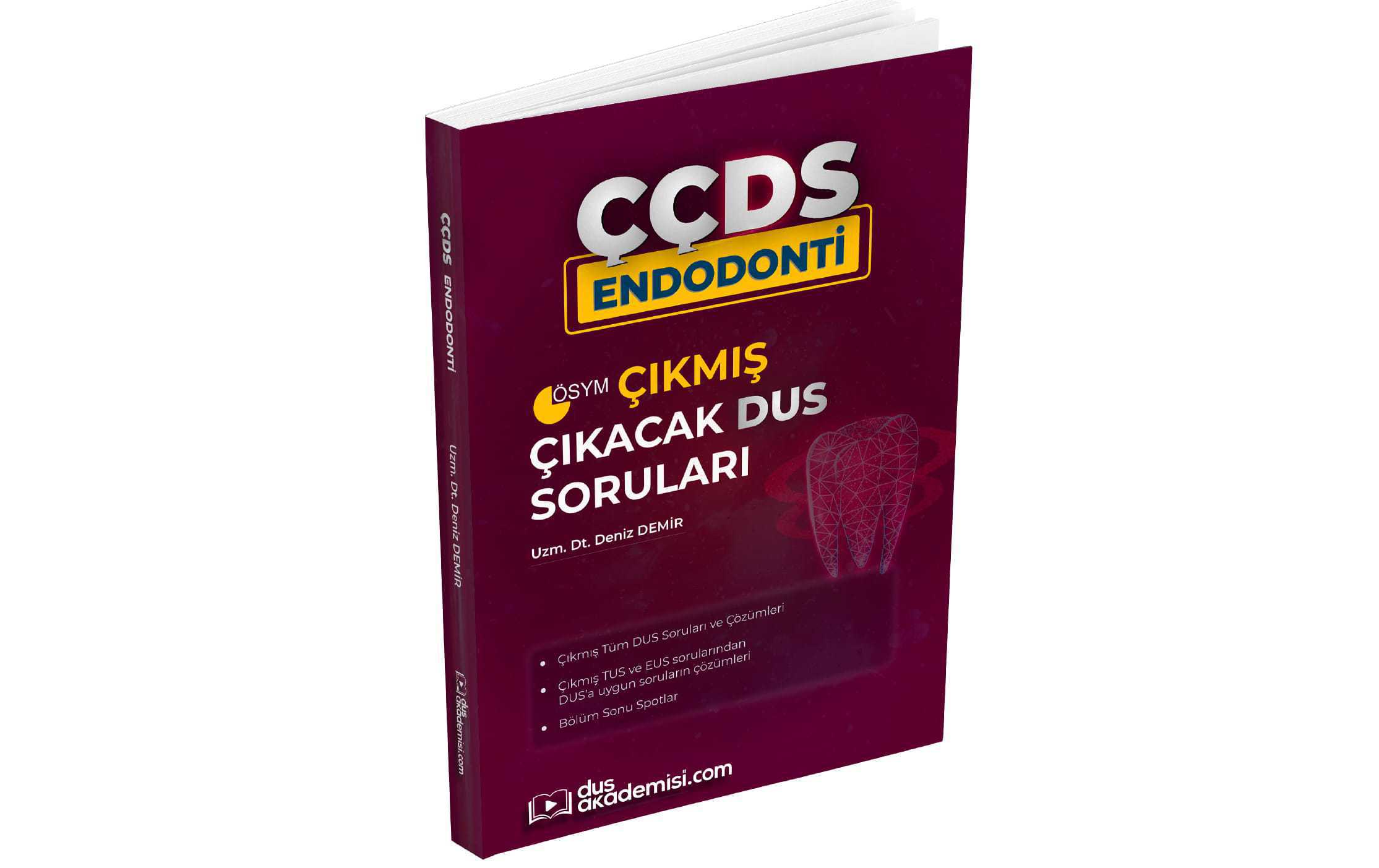 Çıkmış Çıkacak Dus Soruları Endodonti Kitabı