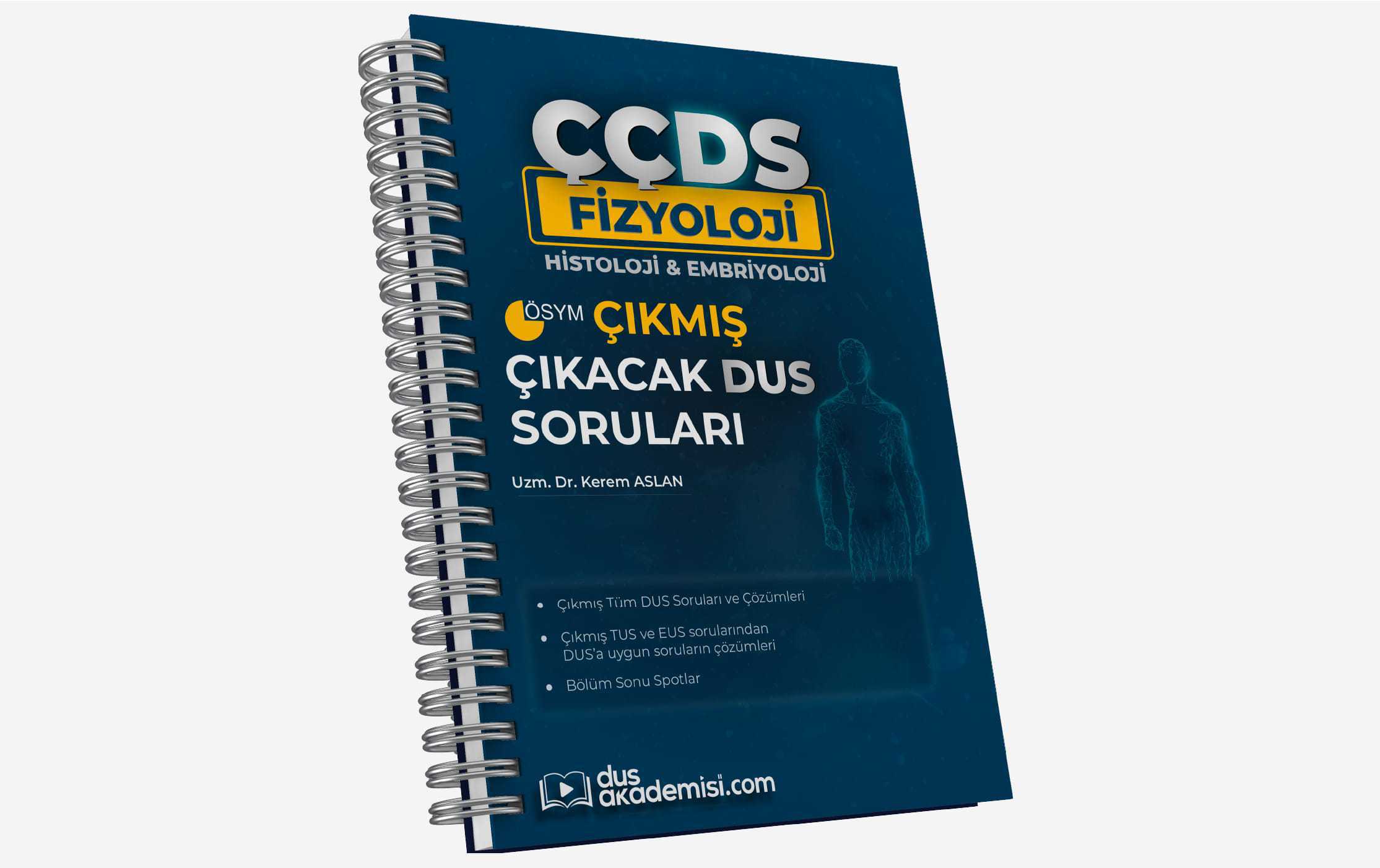 Çıkmış Çıkacak Dus Soruları Fizyoloji Histoloji ve Embriyoloji Kitabı