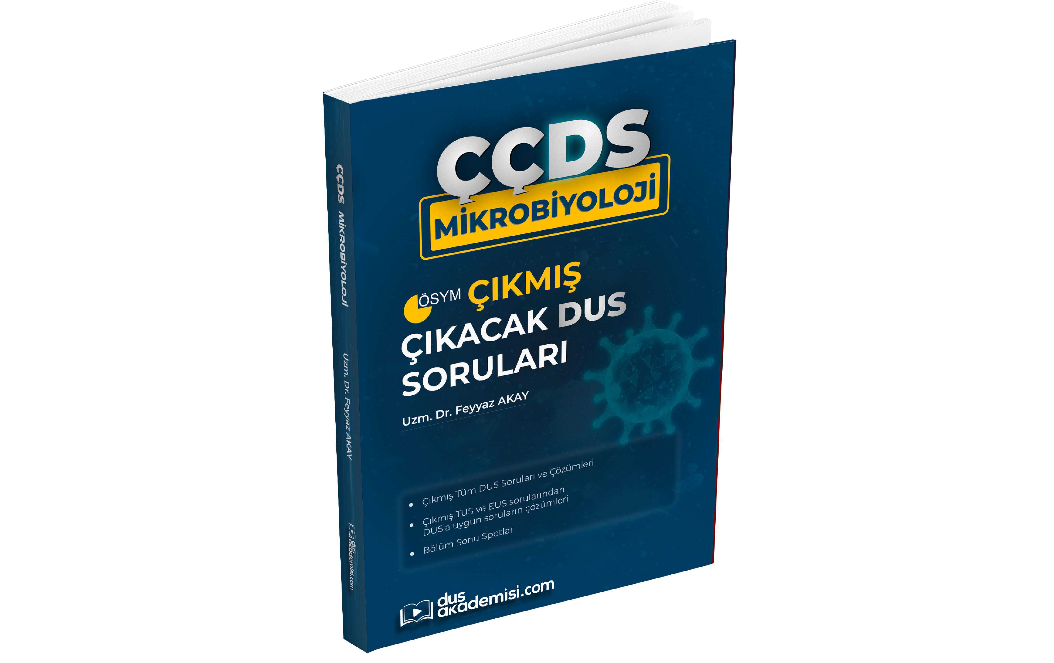 Çıkmış Çıkacak Dus Soruları Mikrobiyoloji Kitabı