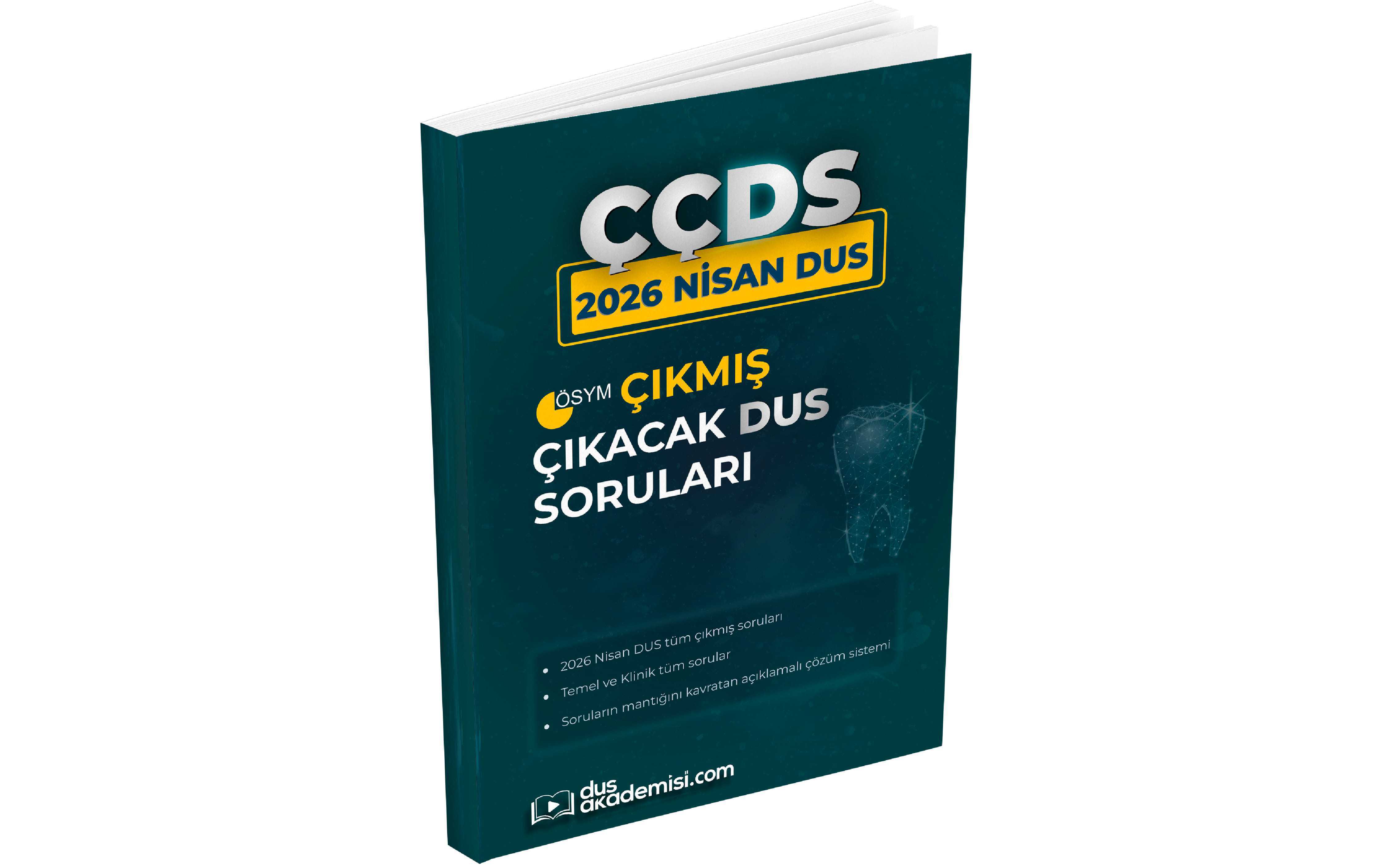 Çıkmış Dus Soruları 2026 Nisan DUS Kitabı