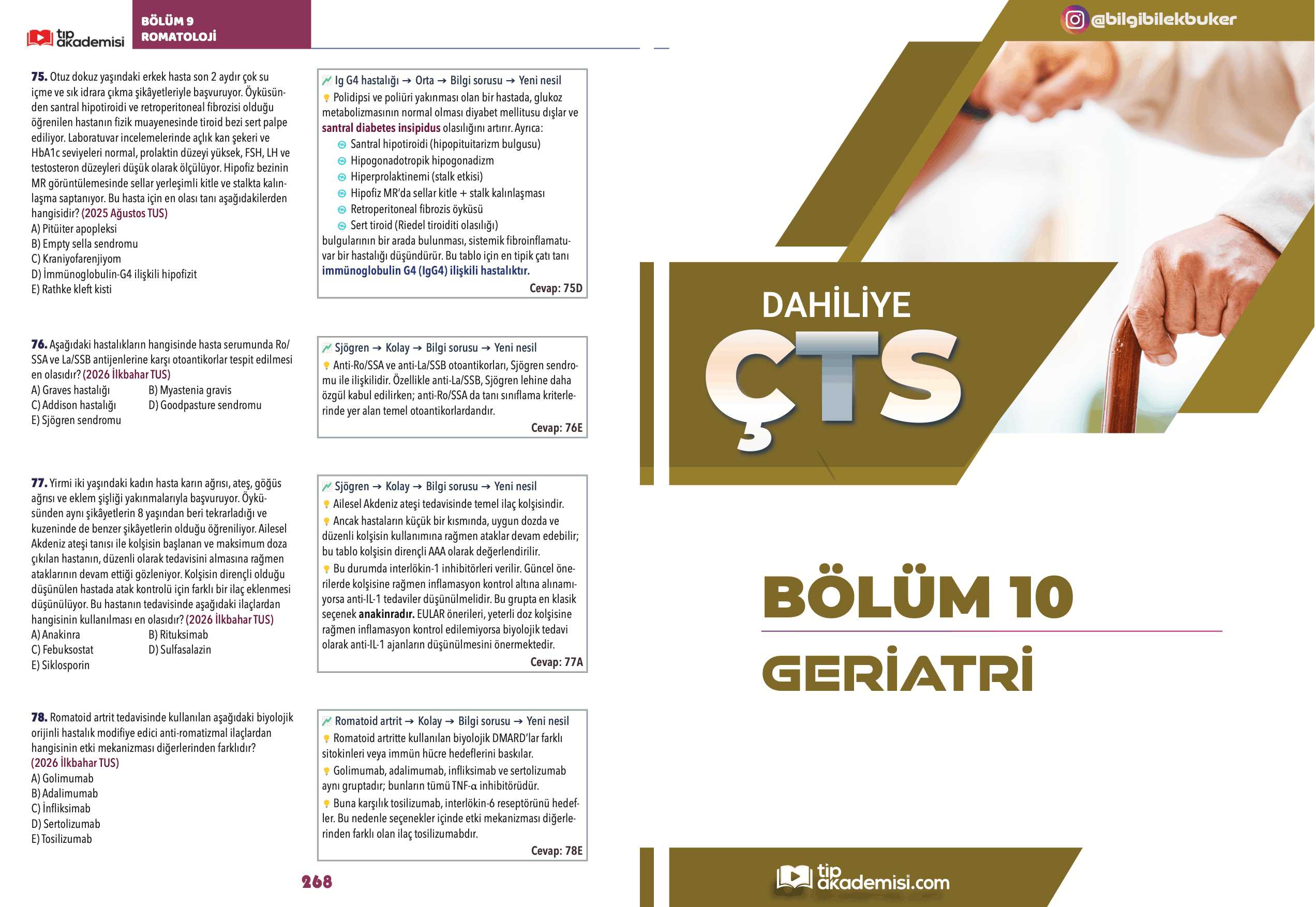 ÇTS Çıkmış Dahiliye Kitabı | TUS YDUS — görsel 3