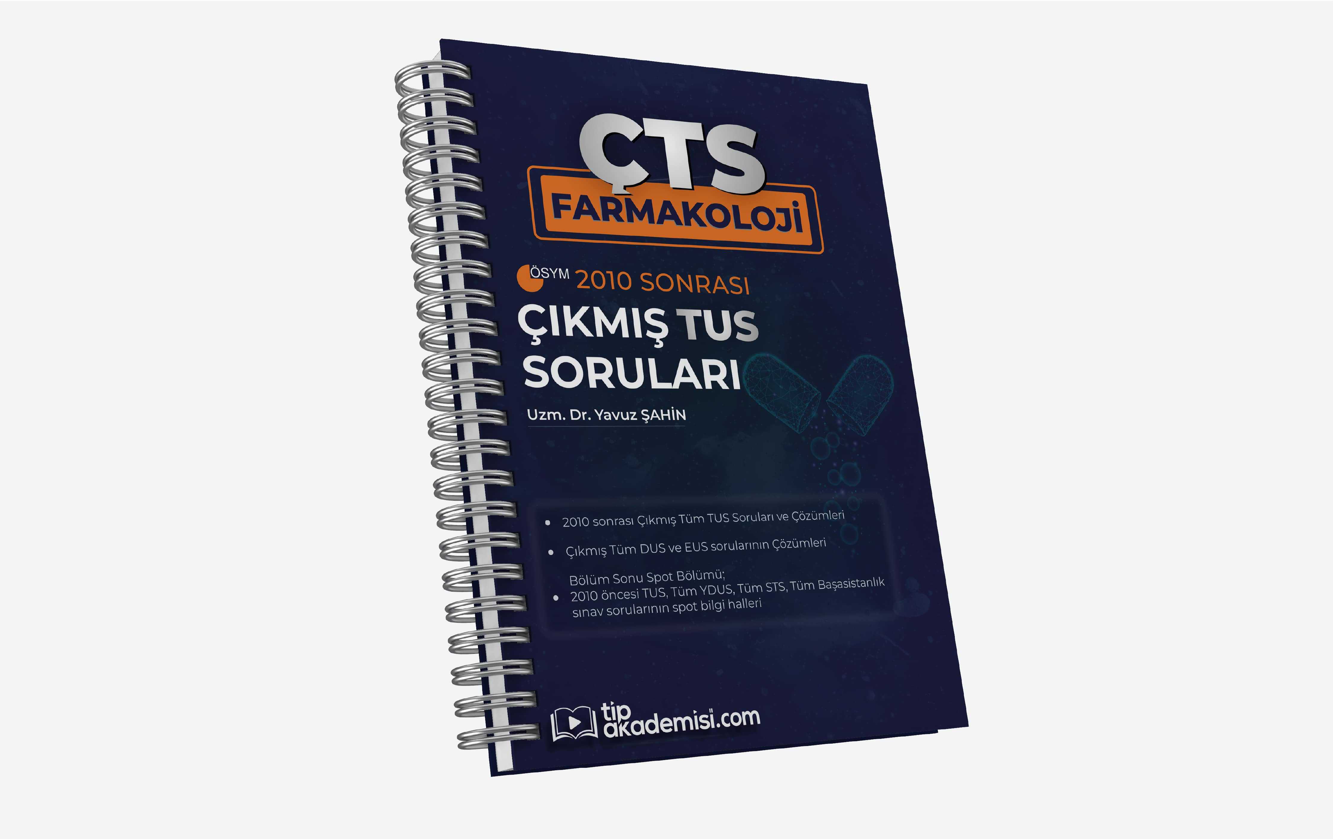 ÇTS Çıkmış Farmakoloji Kitabı | TUS DUS EUS — görsel 3
