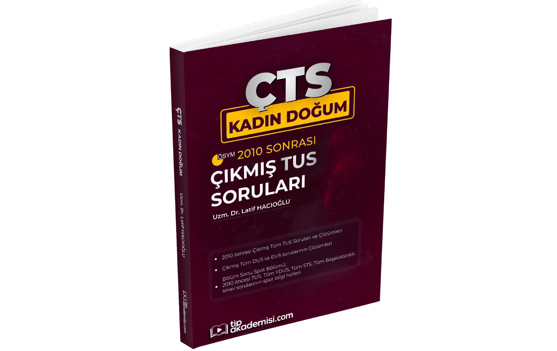 ÇTS Çıkmış Kadın Hastalıkları ve Doğum Kitabı | TUS YDUS