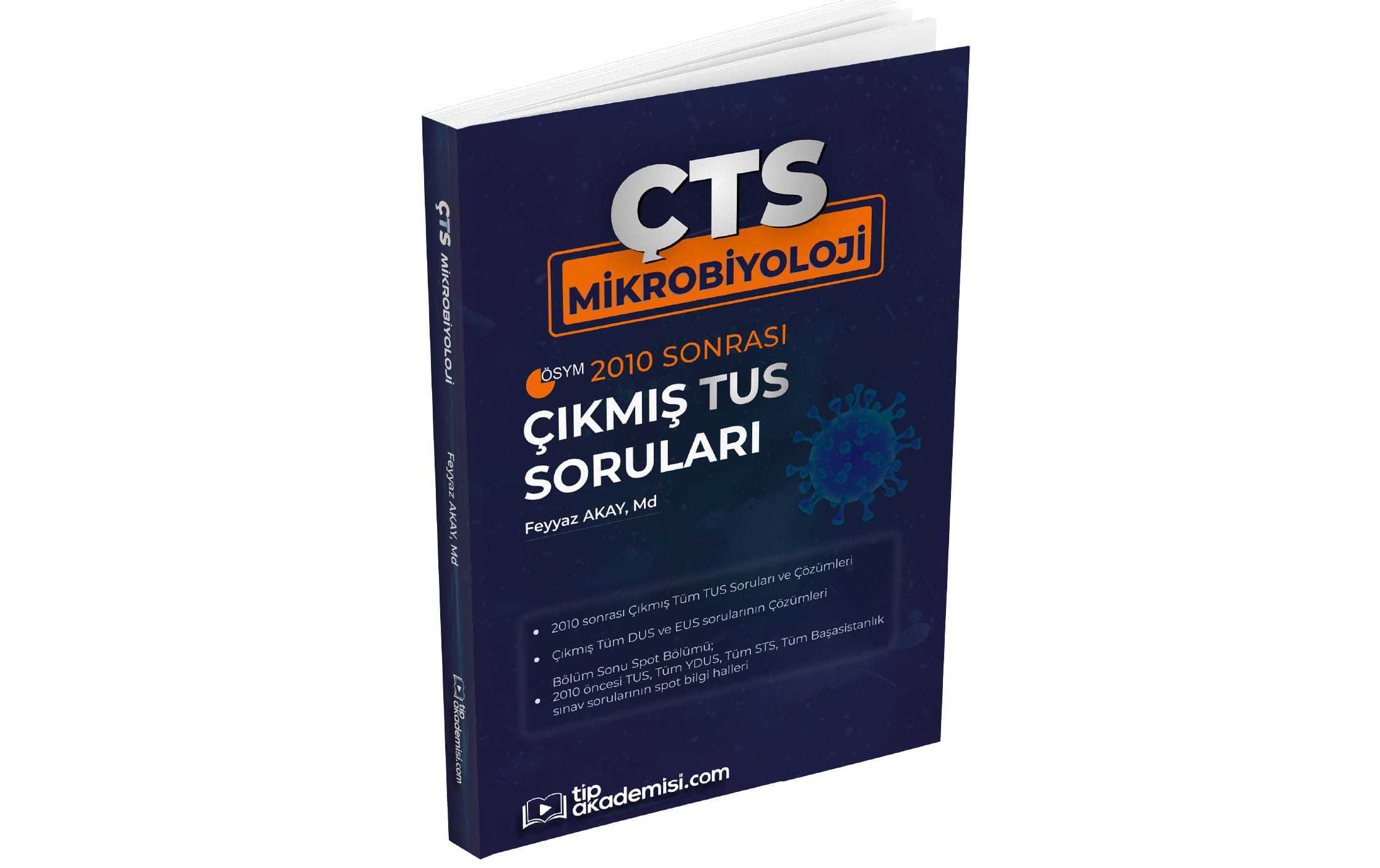 ÇTS Çıkmış Mikrobiyoloji Kitabı | TUS DUS EUS