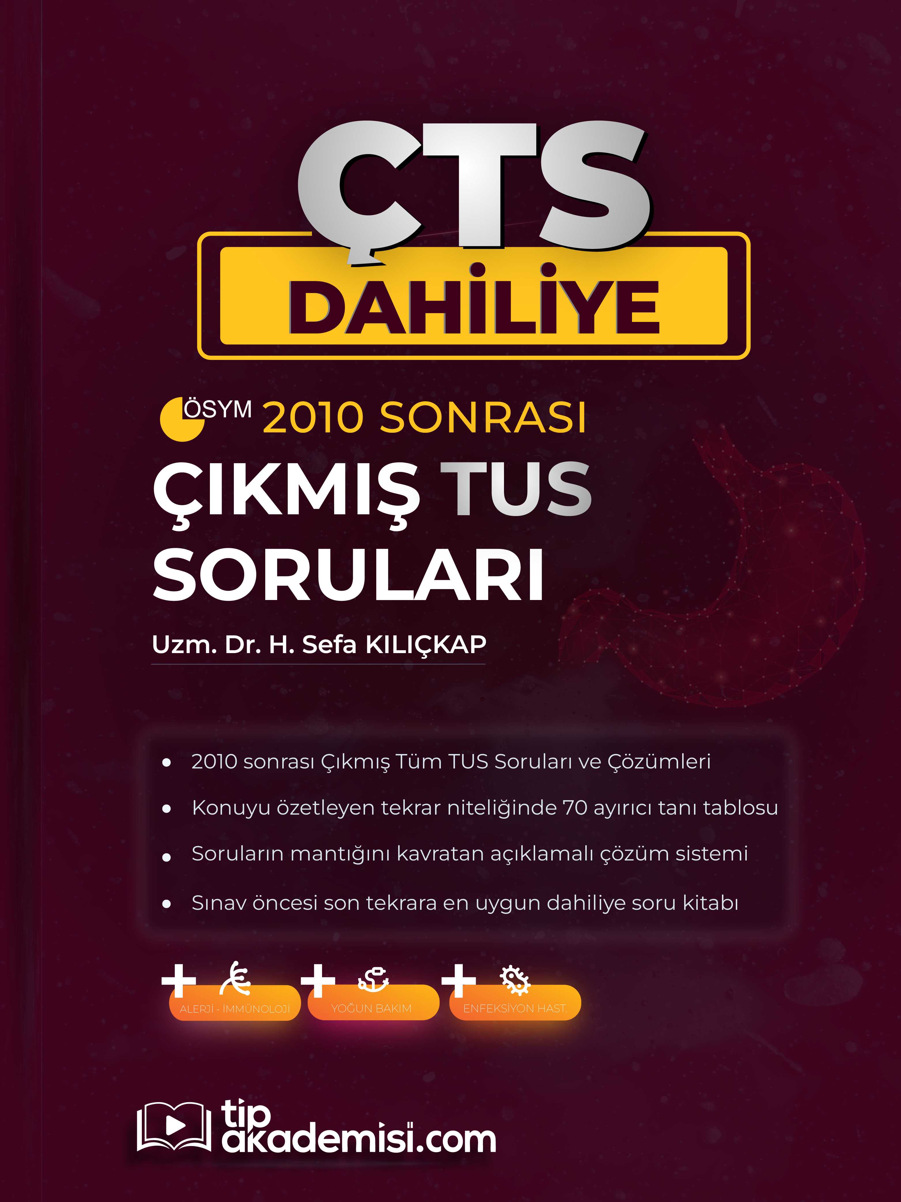 ÇTS Çıkmış Dahiliye Kitabı | TUS YDUS — görsel 2