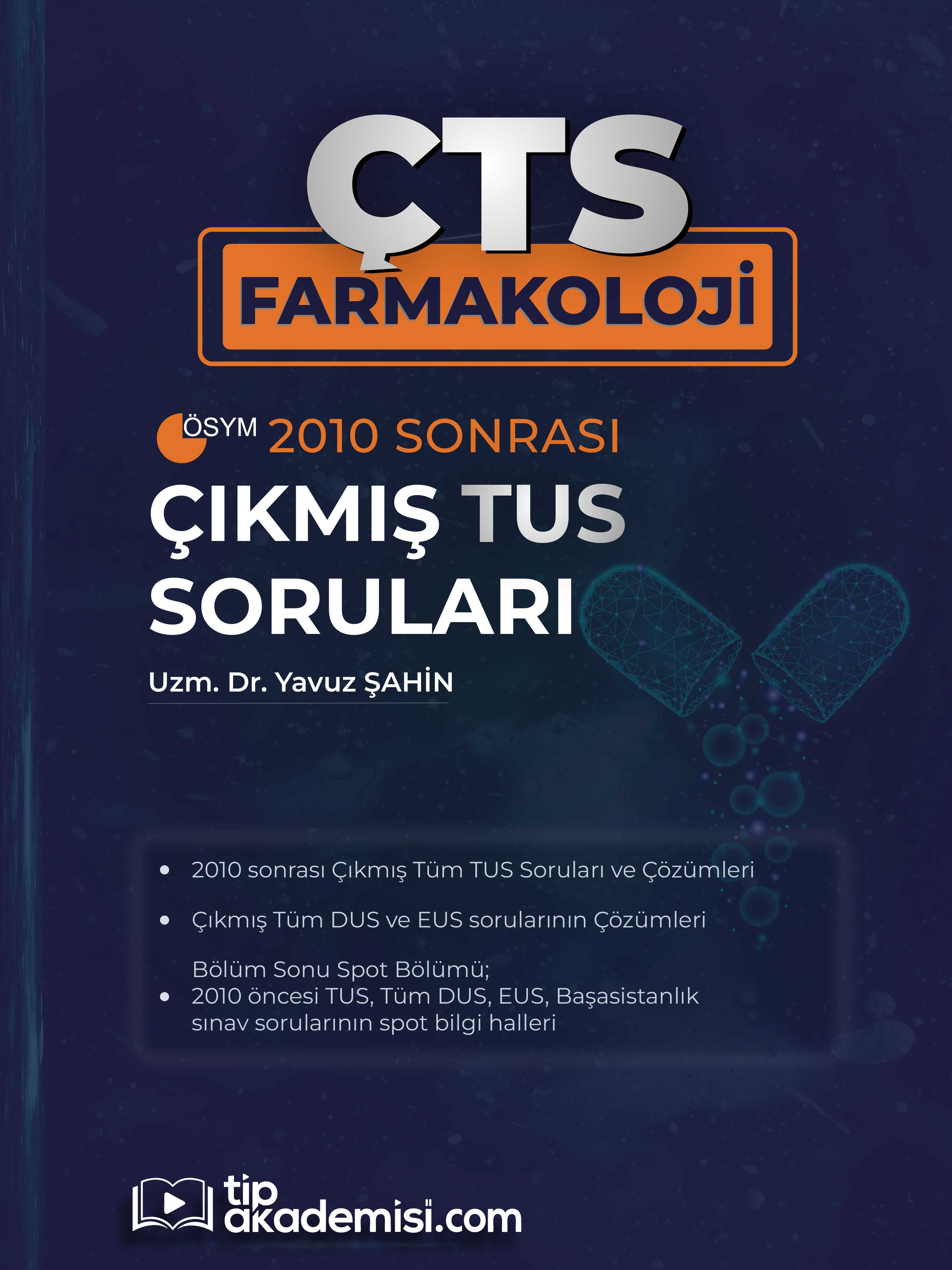 ÇTS Çıkmış Farmakoloji Kitabı | TUS DUS EUS — görsel 2