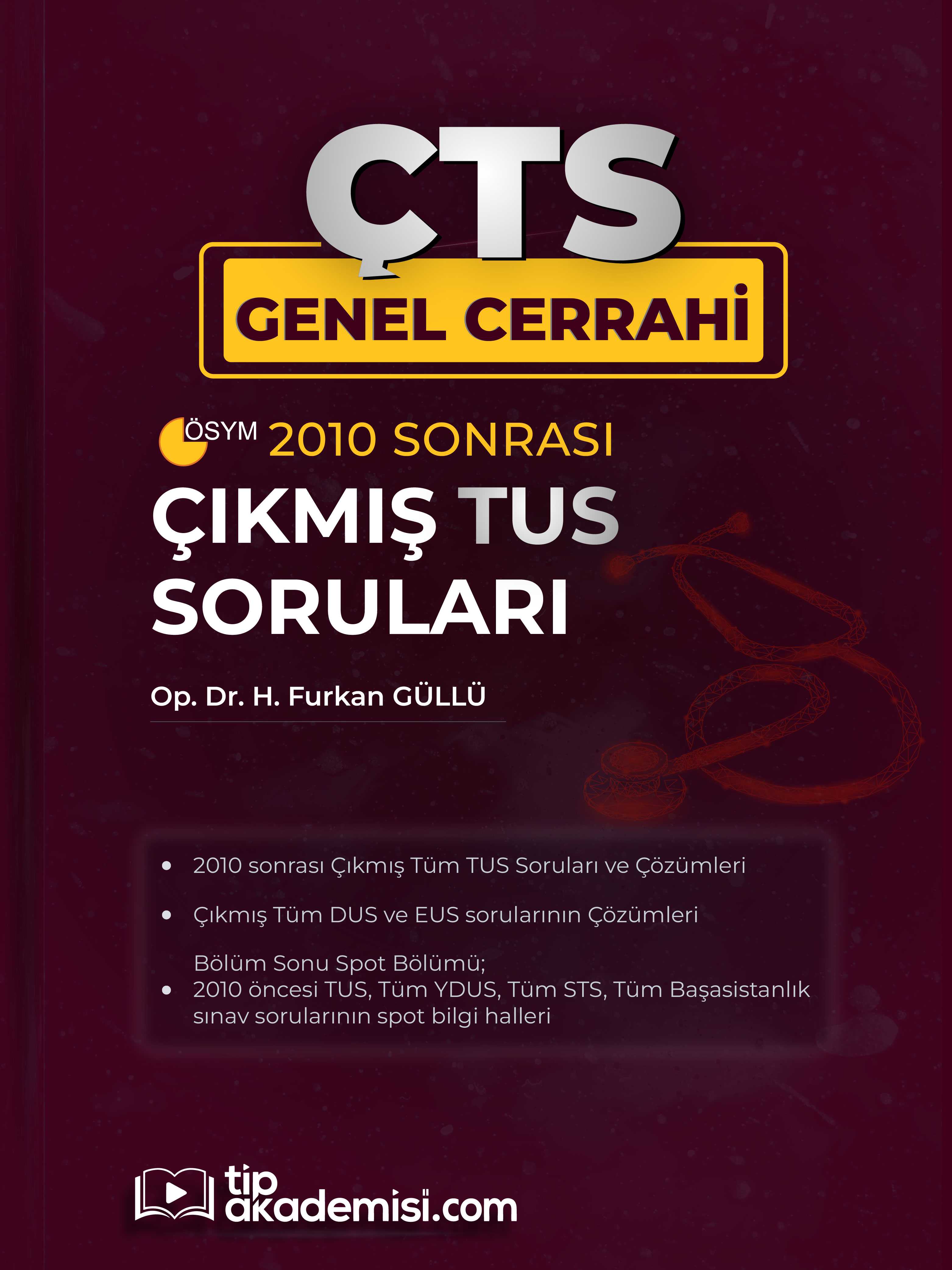 ÇTS Çıkmış Genel Cerrahi Kitabı | TUS YDUS — görsel 2