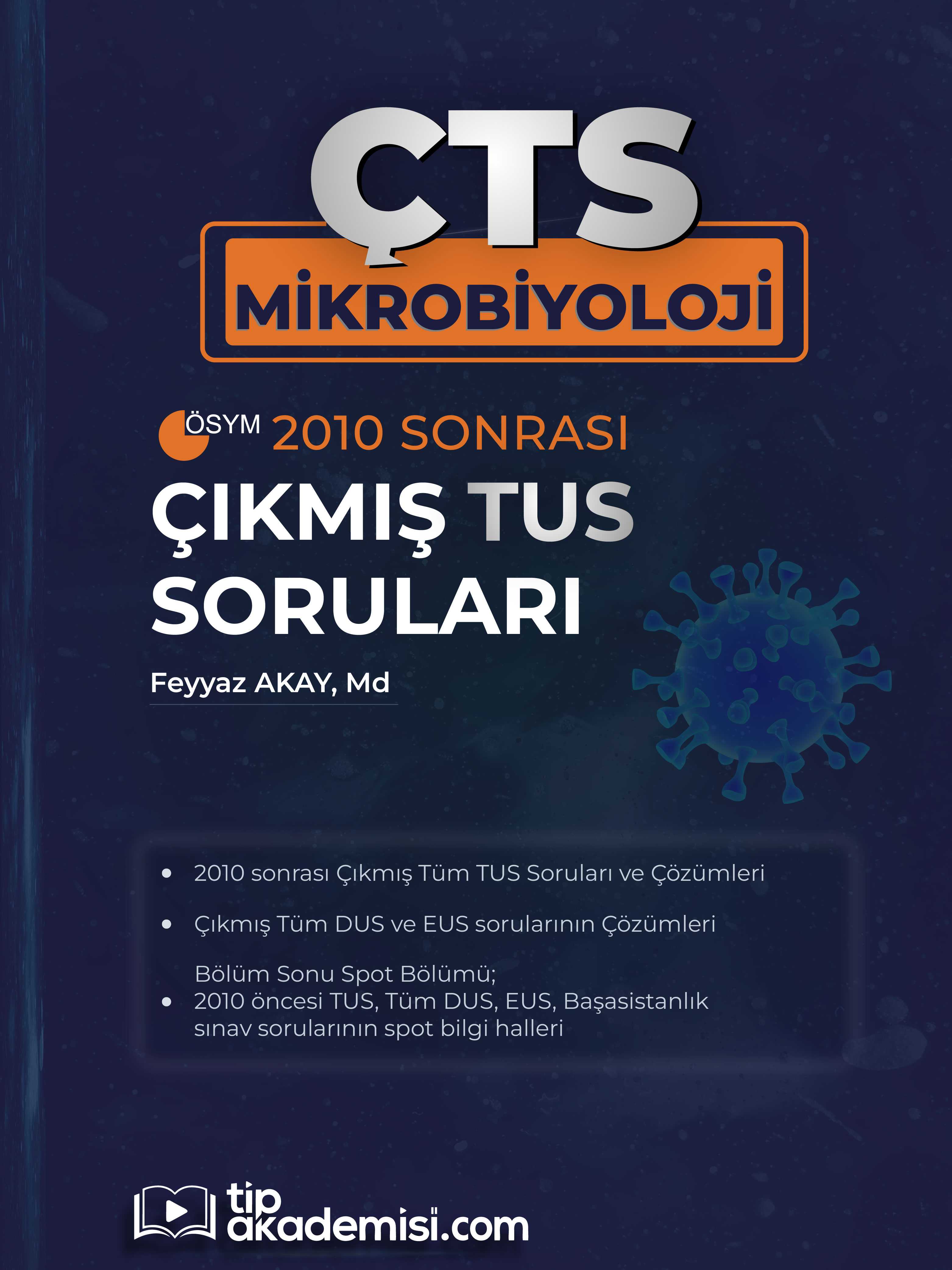 ÇTS Çıkmış Mikrobiyoloji Kitabı | TUS DUS EUS — görsel 2