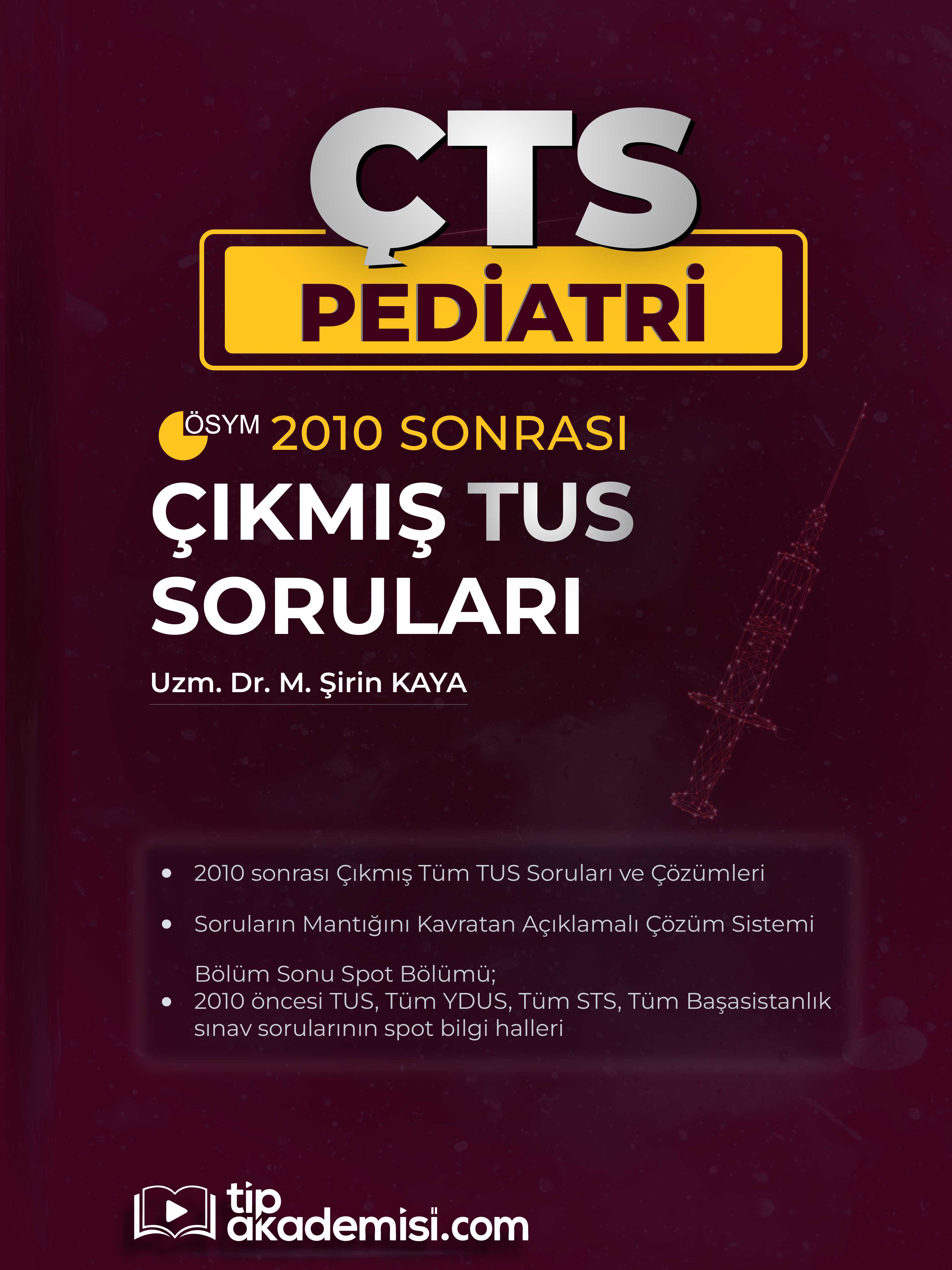ÇTS Çıkmış Pediatri Kitabı | TUS YDUS — görsel 2