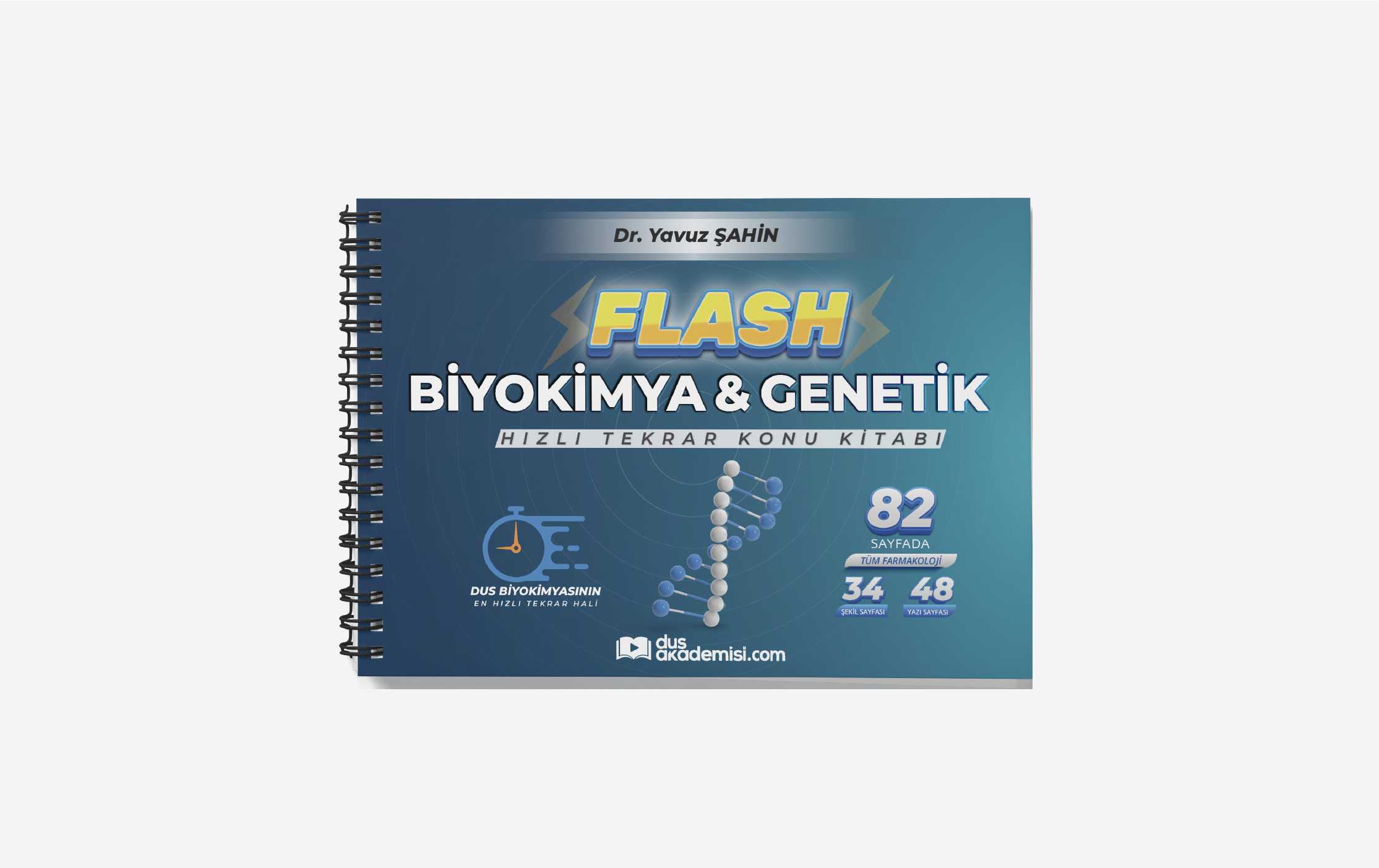 Flash DUS Biyokimya Konu Kitabı (a4 Formatı)