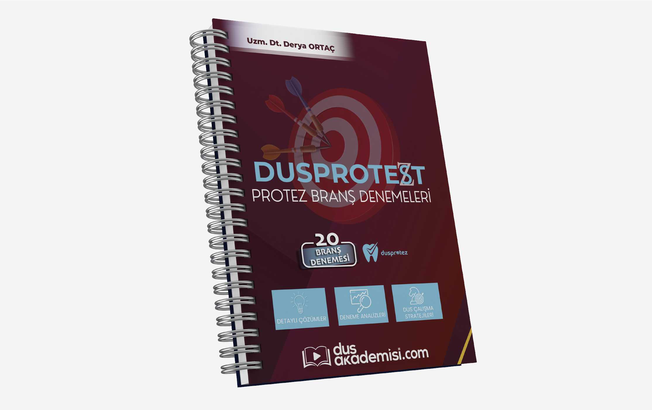 DUS Protetik Diş Tedavisi Branş Deneme Kitabı