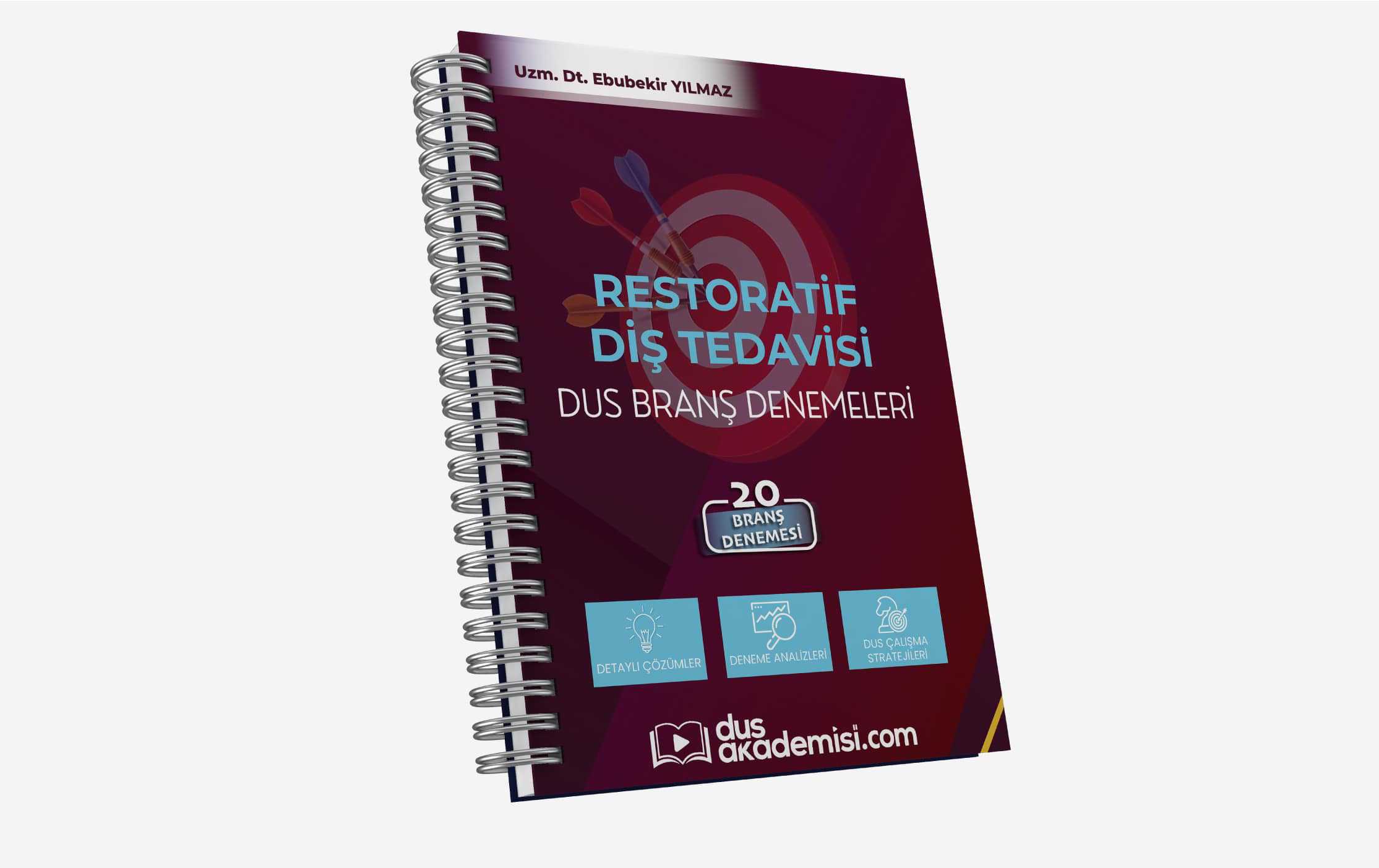 DUS Restoratif Diş Tedavisi Branş Deneme Kitabı