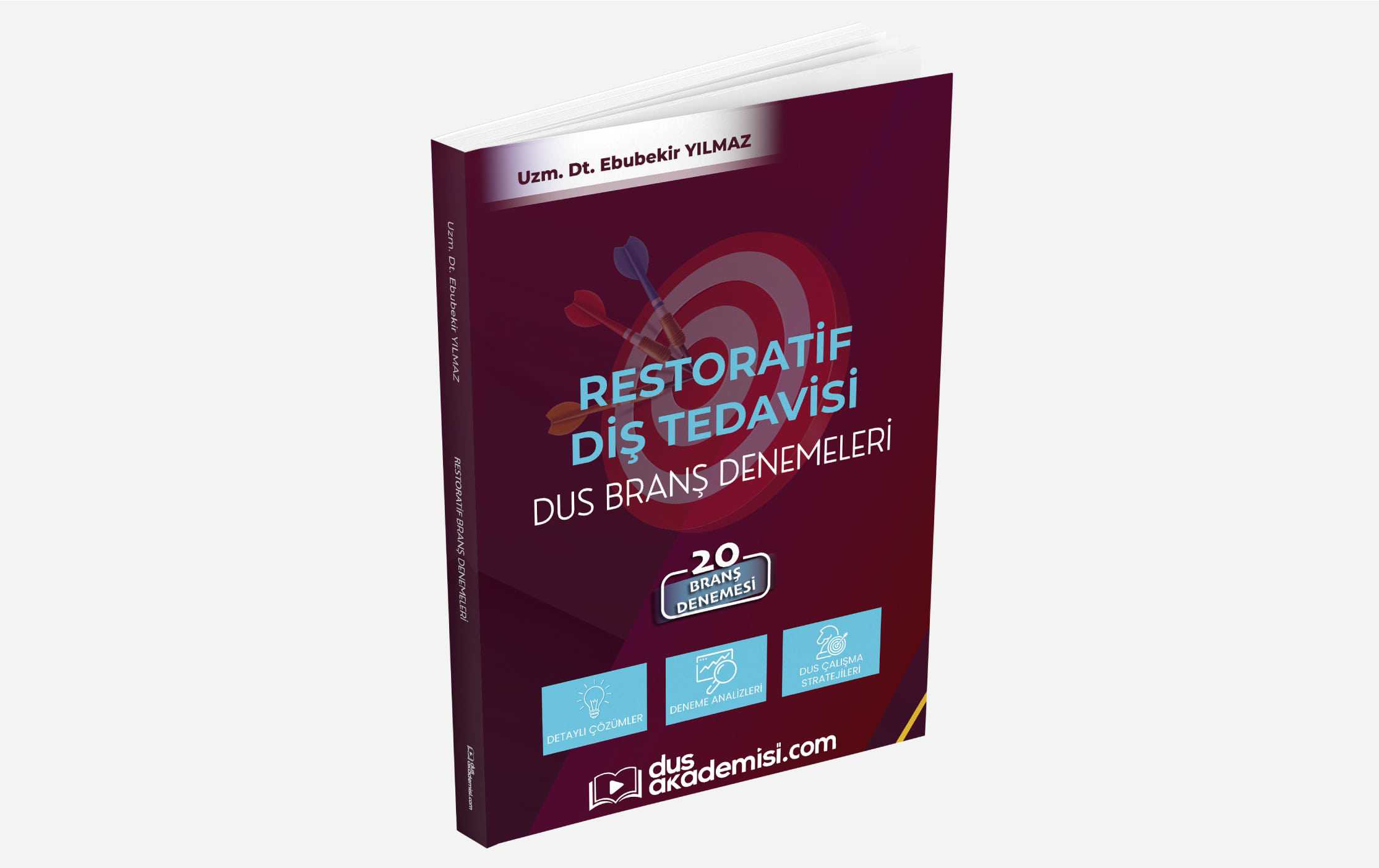 DUS Restoratif Diş Tedavisi Branş Deneme Kitabı — görsel 4