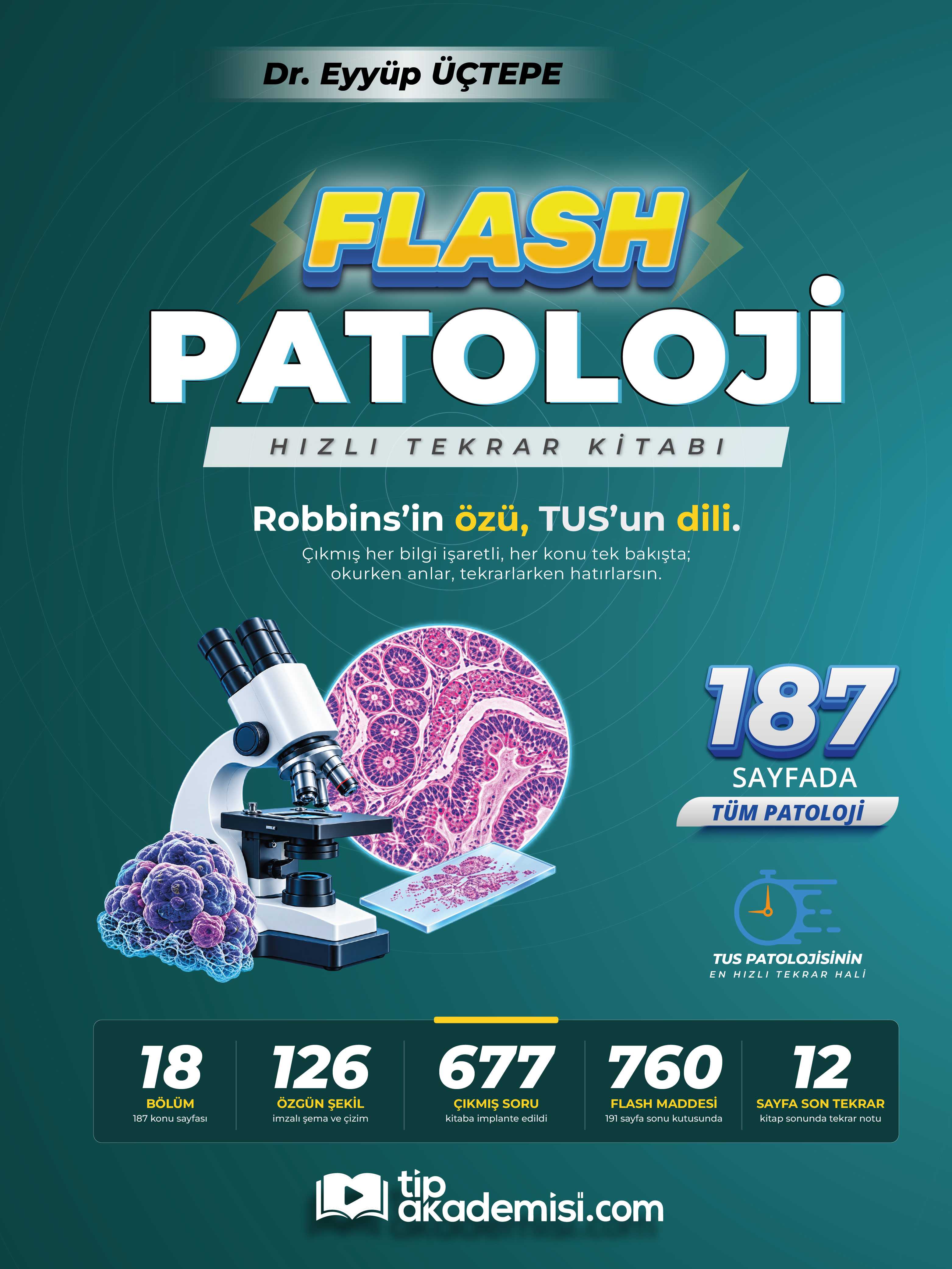 Flash TUS Patoloji Konu Kitabı — görsel 2