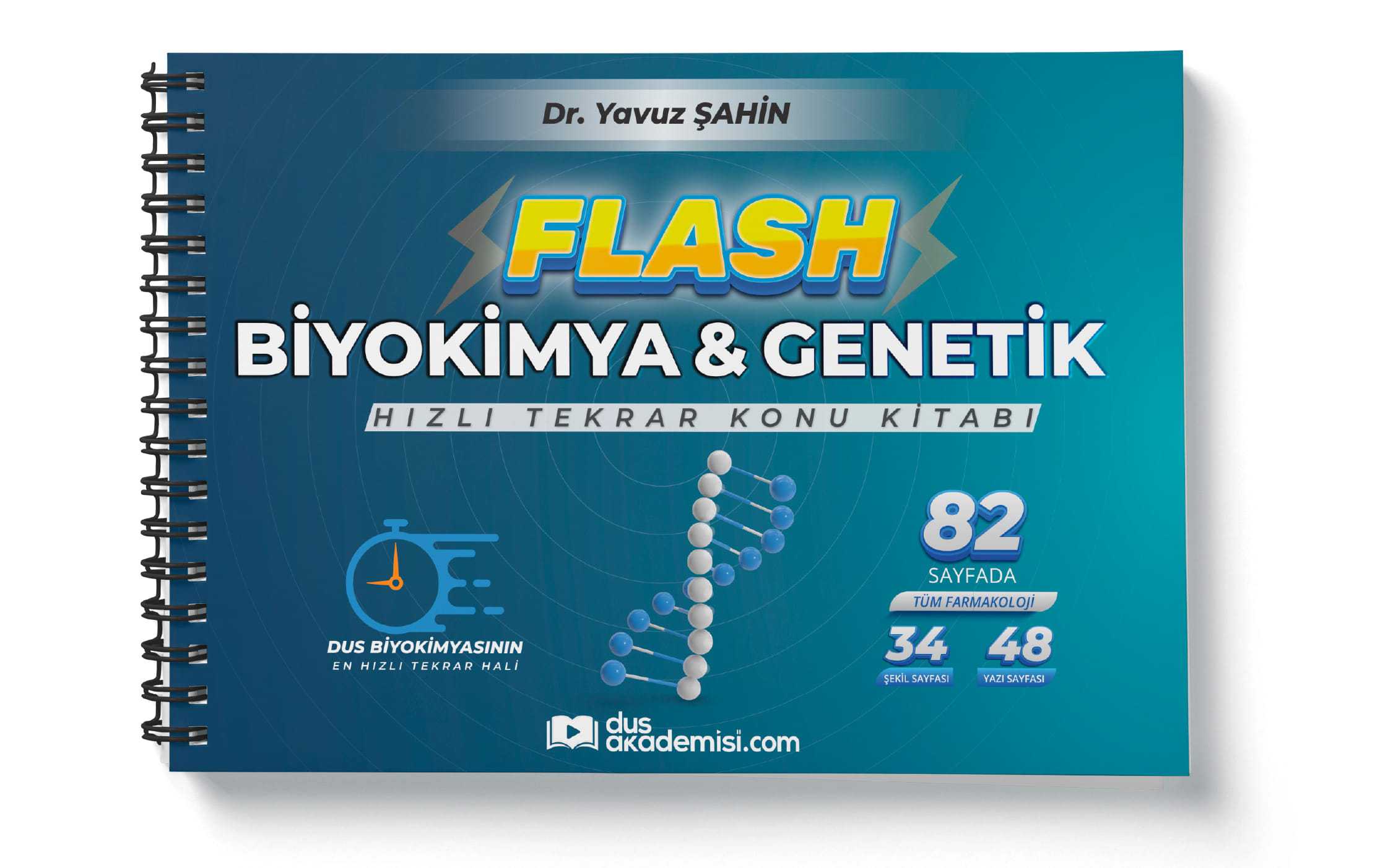 Flash DUS Biyokimya ve Genetik Konu Kitabı (a5 Formatı) — görsel 6