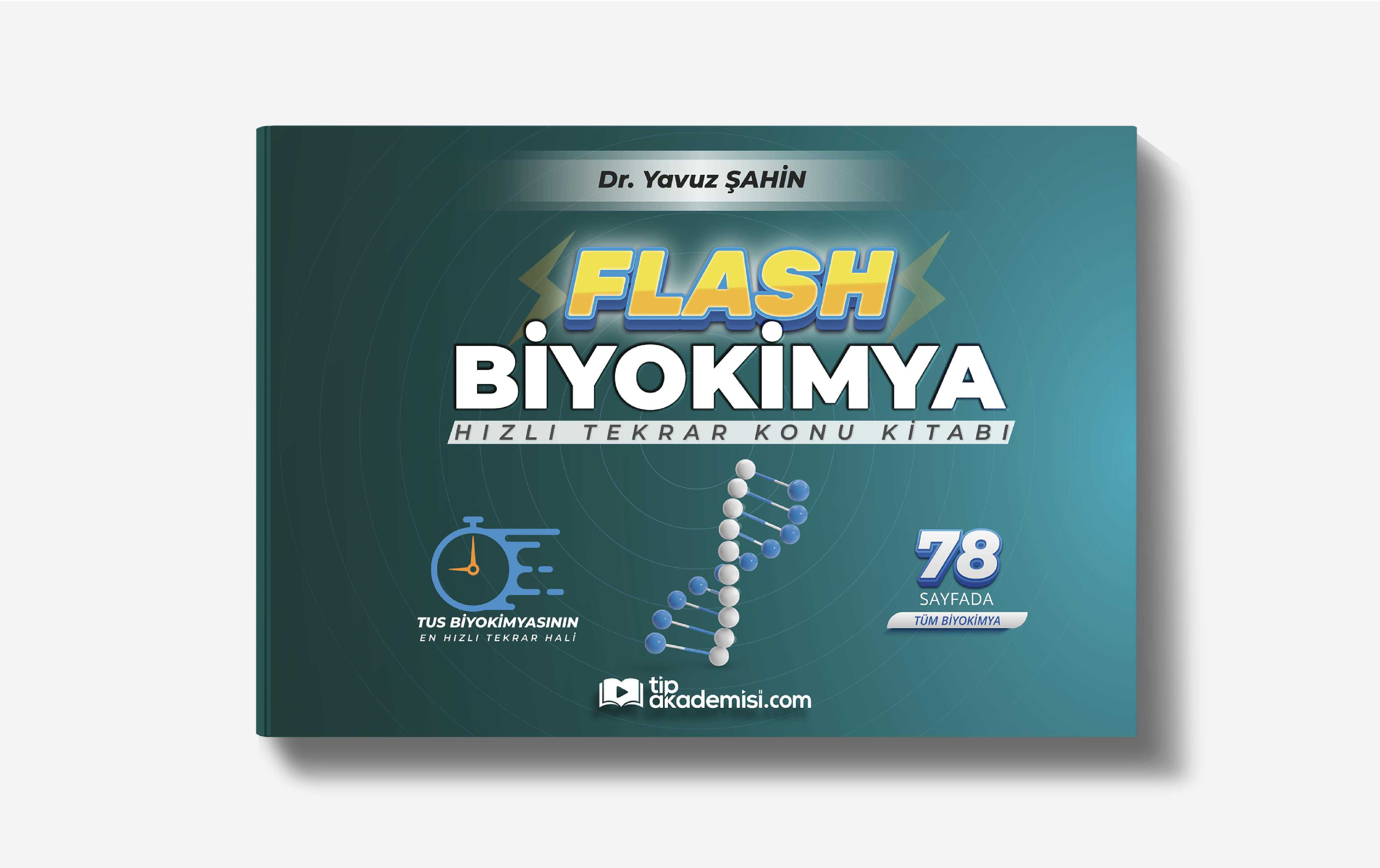 Flash TUS Biyokimya Konu Kitabı (a4 Formatı)