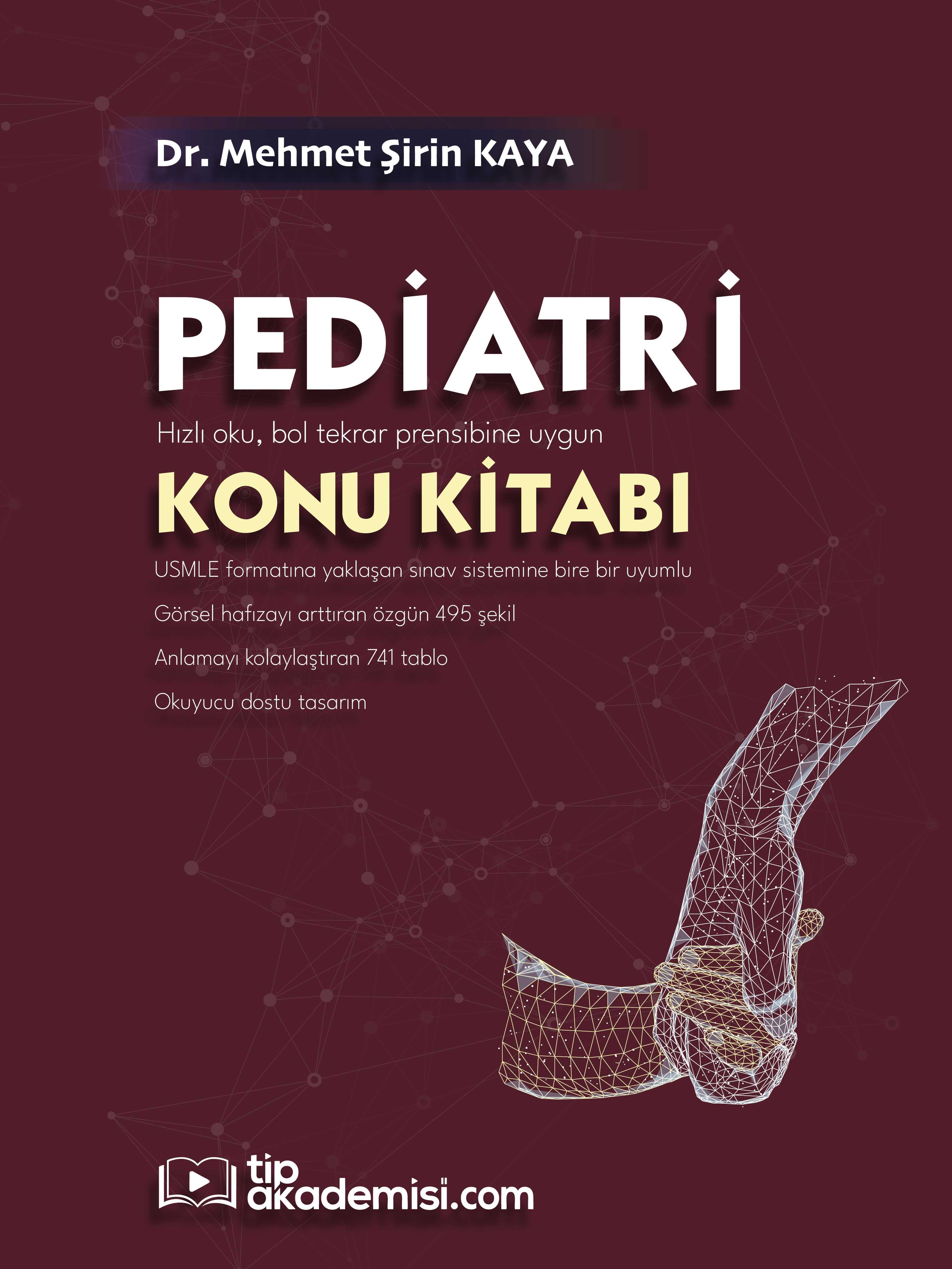 TUS Pediatri Konu Kitabı (Dr. Mehmet Şirin Kaya) — görsel 2