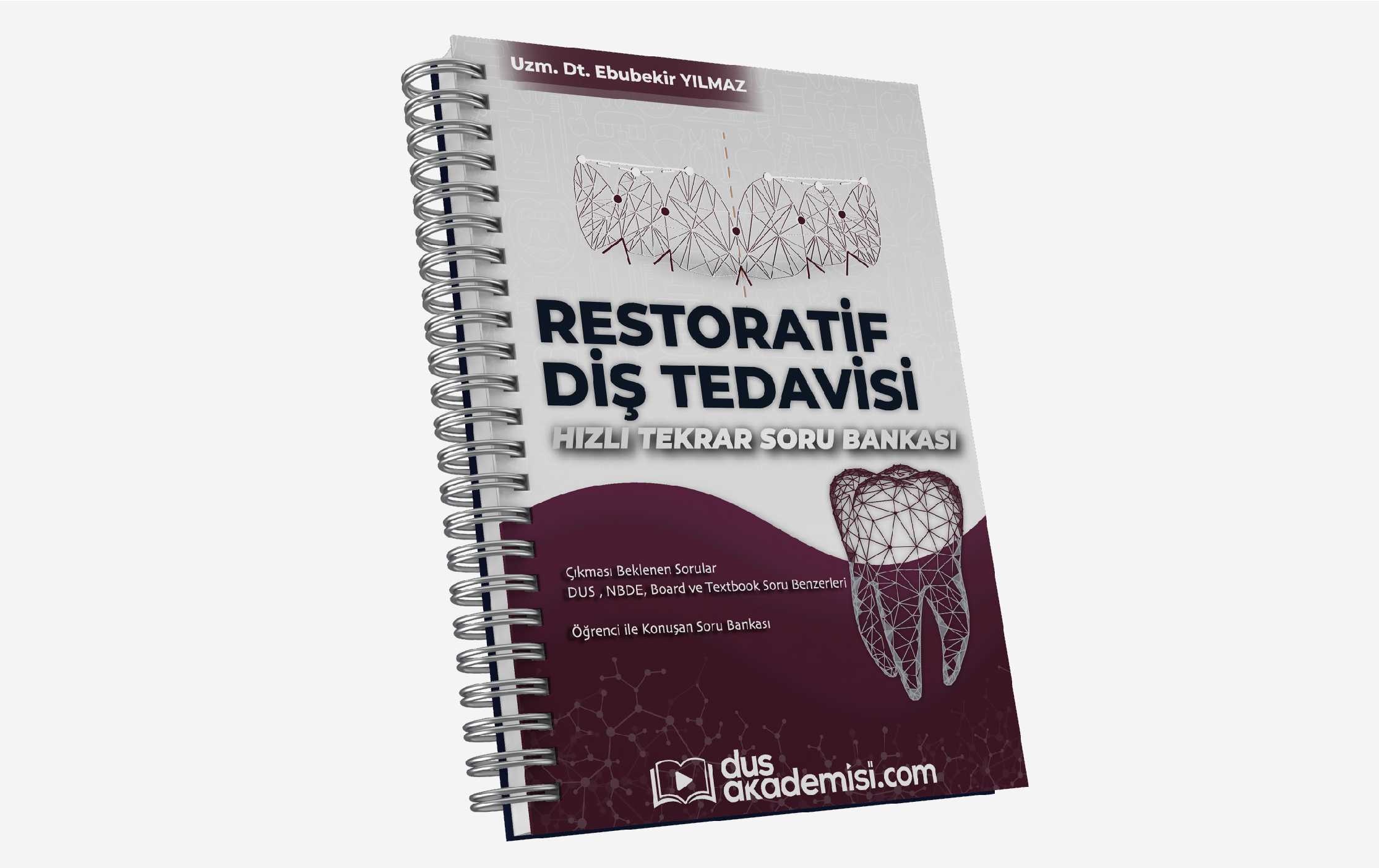 DUS Restoratif Diş Tedavisi Hızlı Tekrar Soru Bankası