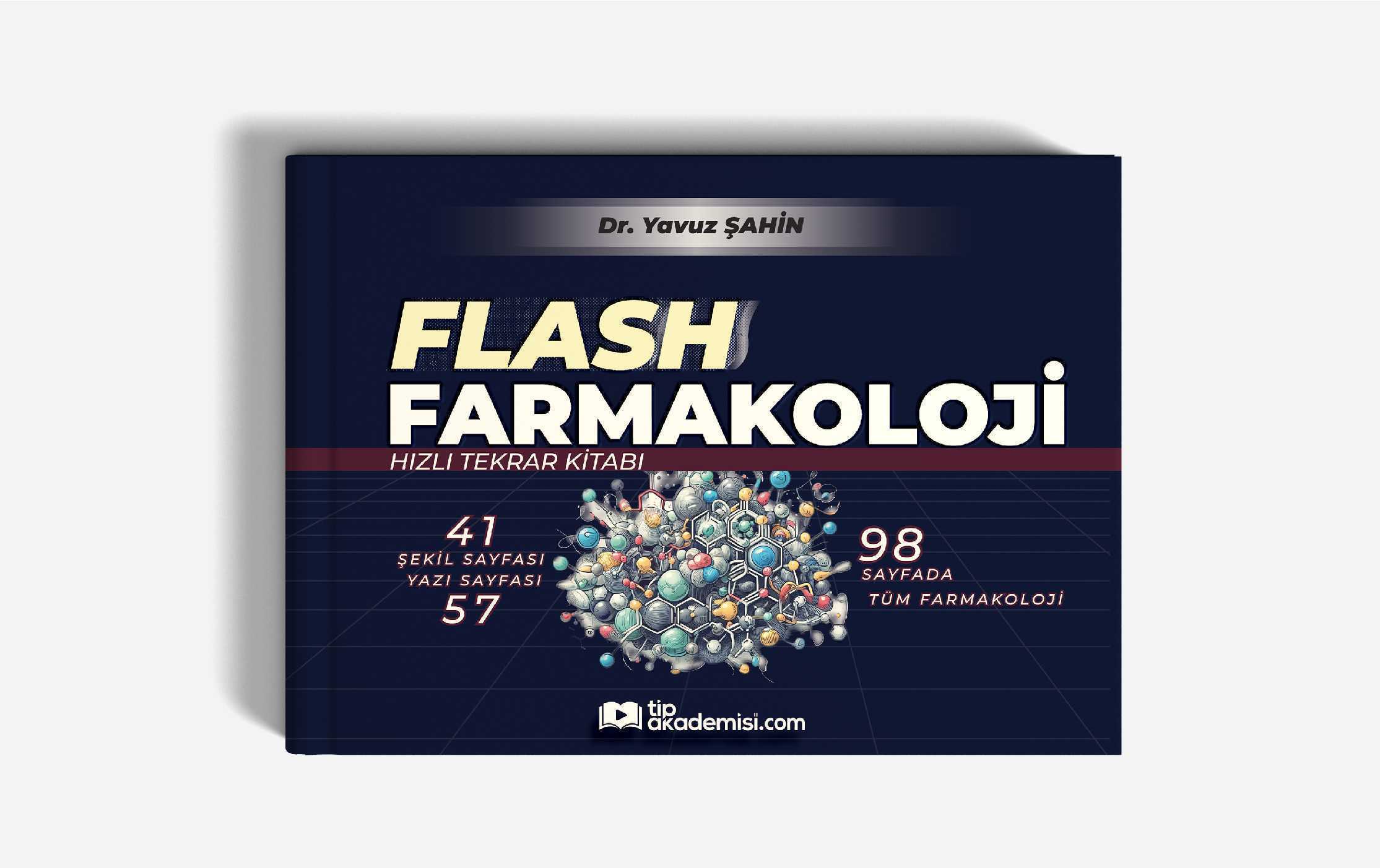 Flash TUS Farmakoloji Konu Kitabı (a5 Formatı)