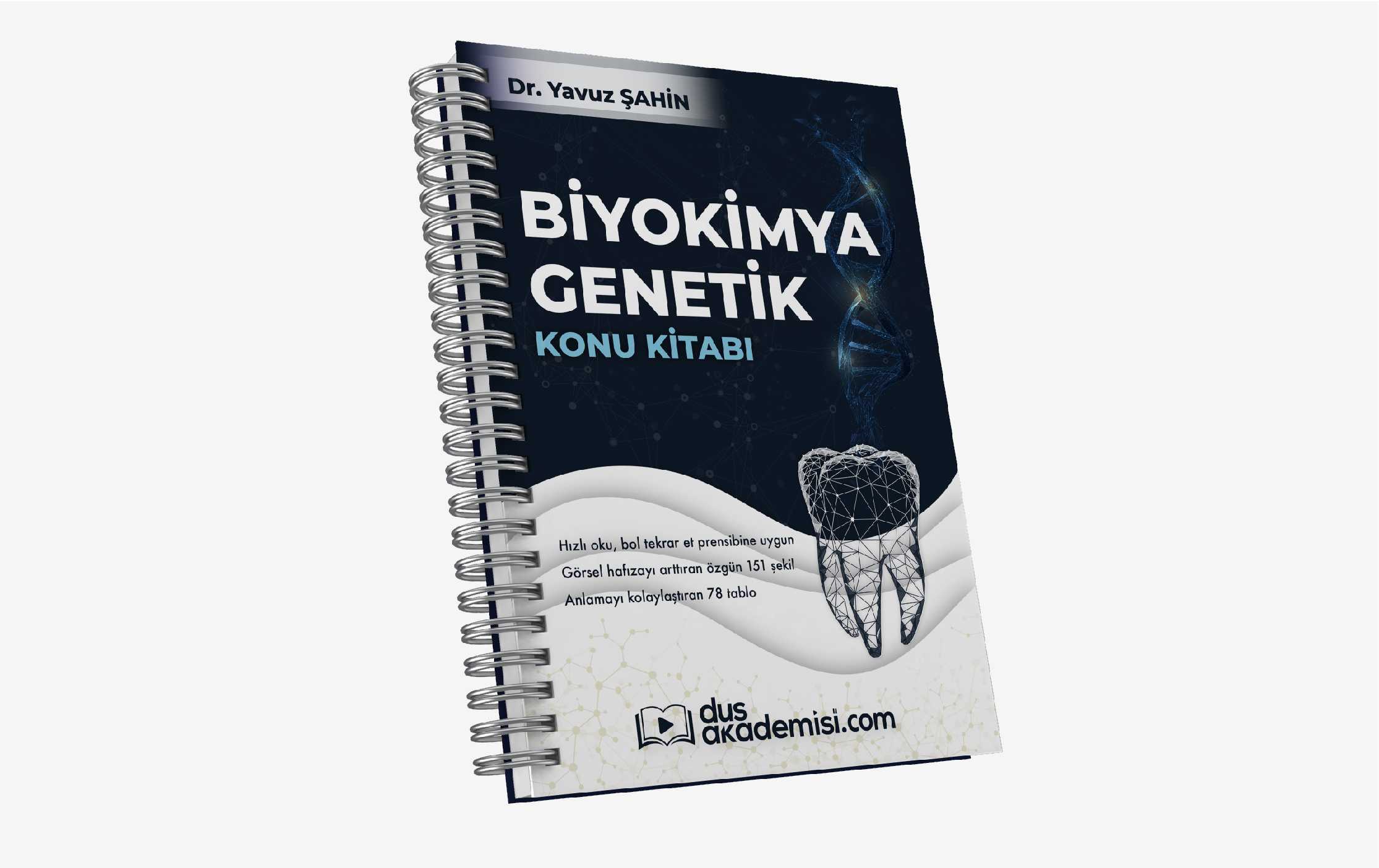DUS Biyokimya ve Genetik Konu Kitabı