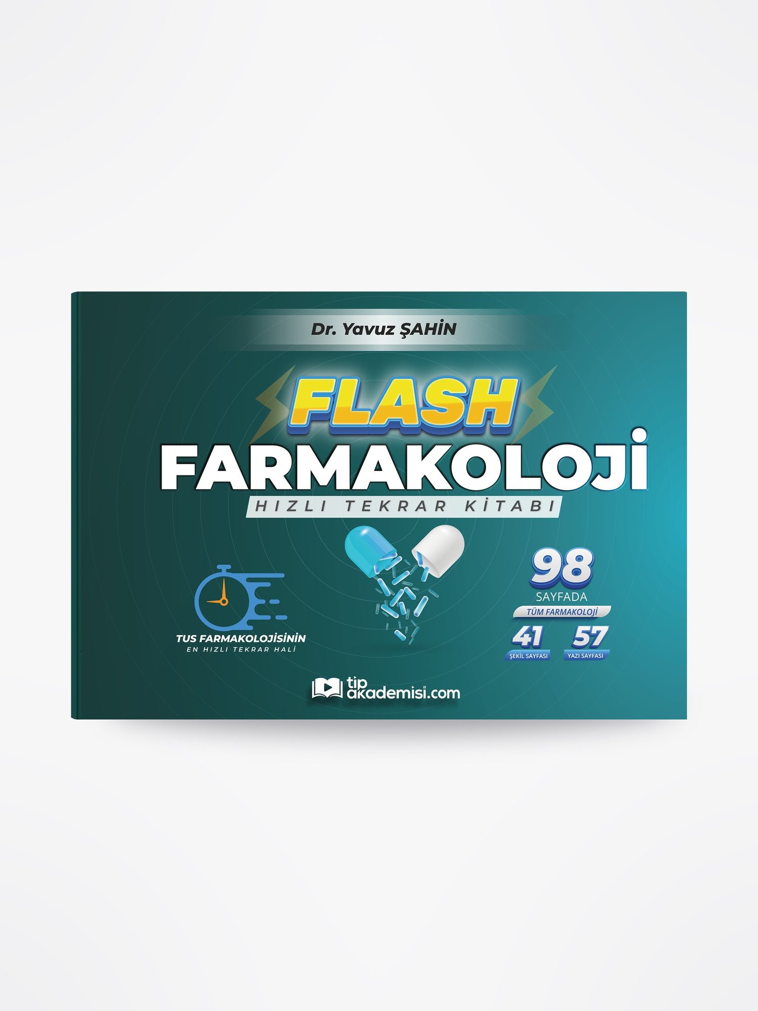 Flash TUS Farmakoloji Konu Kitabı (a4 Formatı)