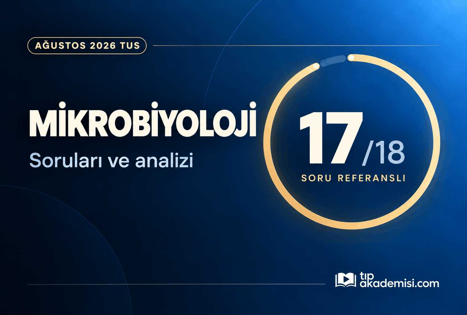2026 Ağustos TUS Mikrobiyoloji Referansları