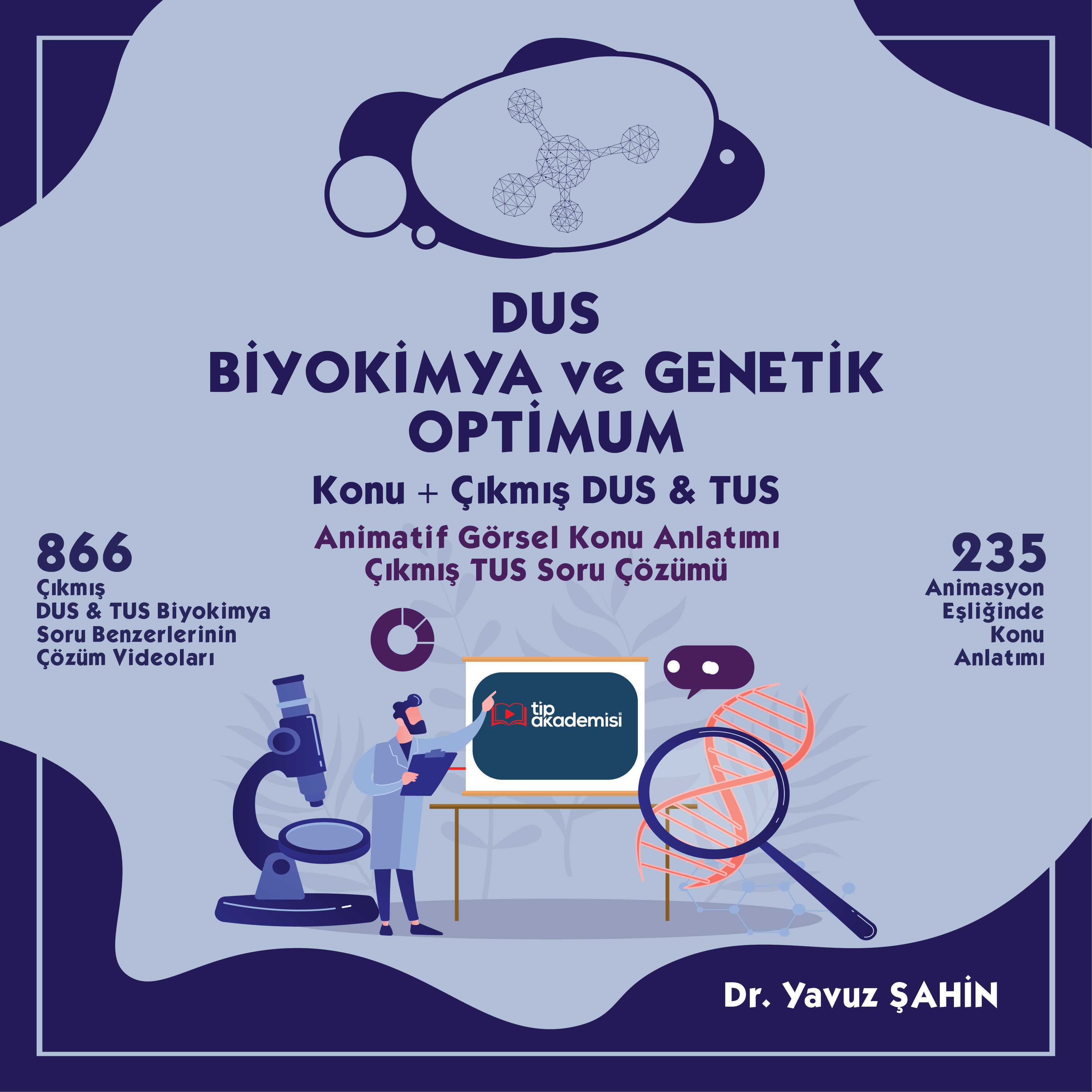 DUS Biyokimya Genetik Optimum (Konu Anlatımı + Çıkmış Benzeri Çözümü) — görsel 2