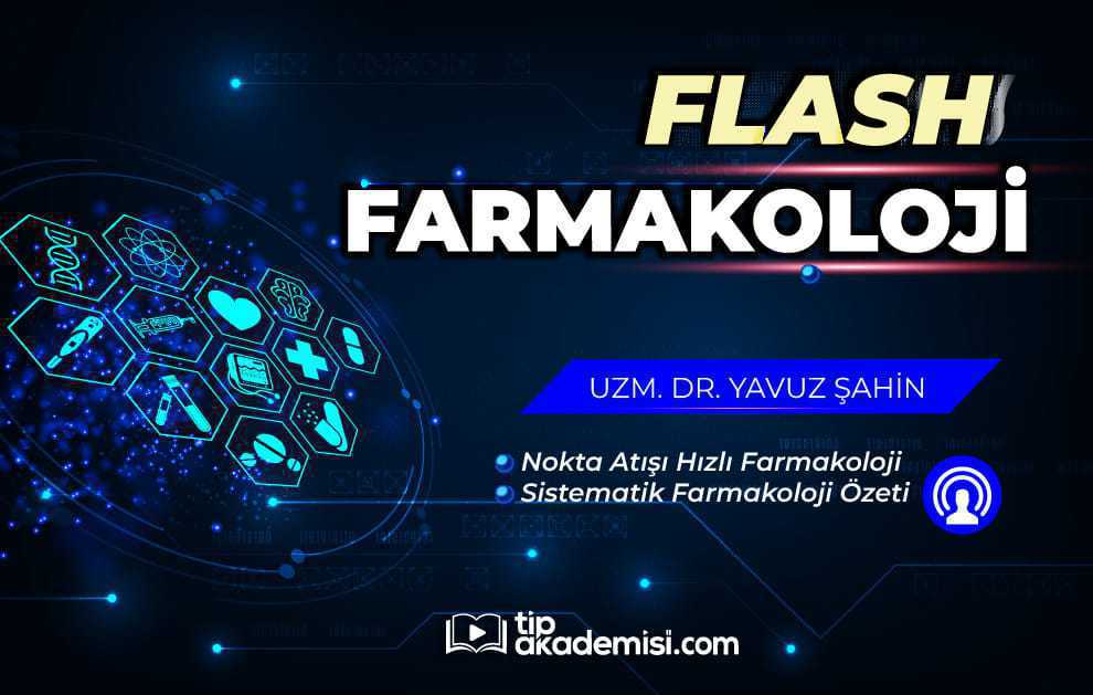 Flash Farmakoloji Hızlandırılmış Konu Anlatım Video Paketi
