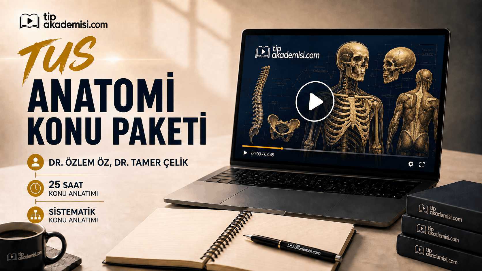 TUS Anatomi Konu Anlatım Video Paketi