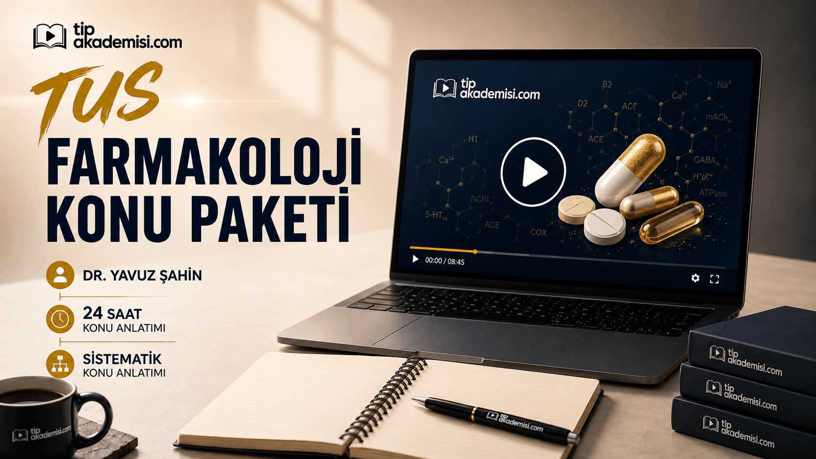 TUS Farmakoloji Konu Anlatım Video Paketi — görsel 5