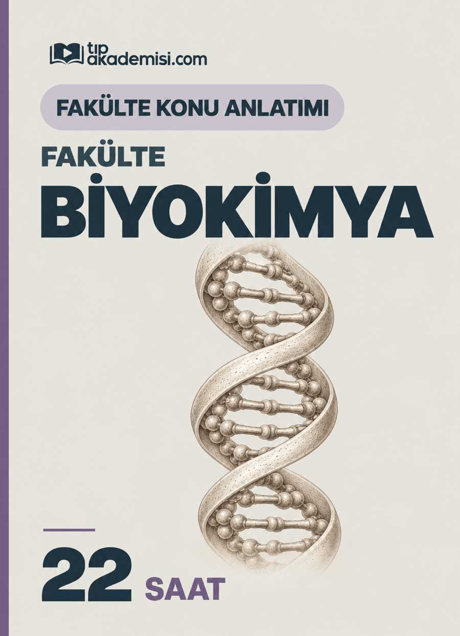 Fakülte Biyokimya Konu Anlatım Video Paketi — görsel 3