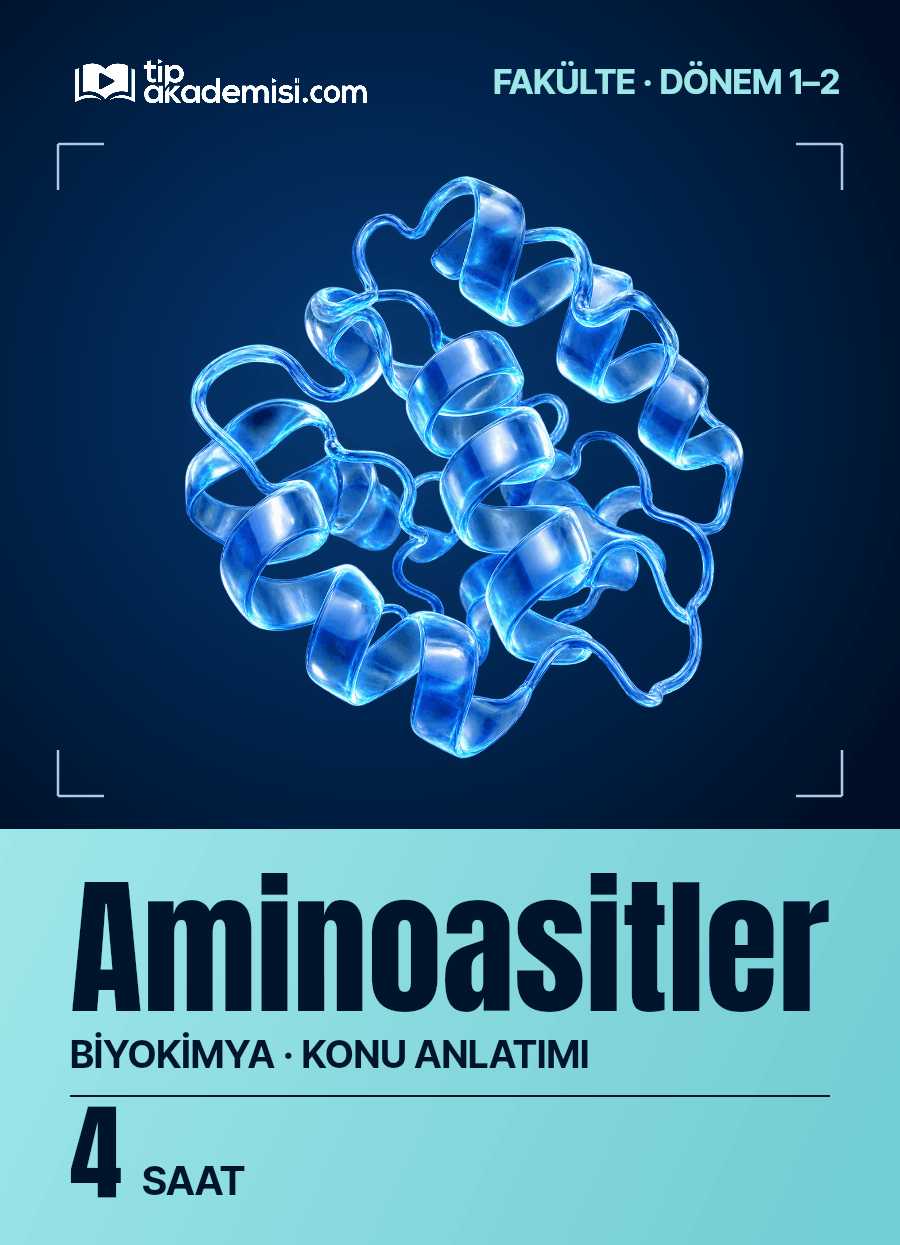 Fakülte Dönem 1-2 Biyokimya Aminoasitler (Konu Anlatımı) — görsel 5
