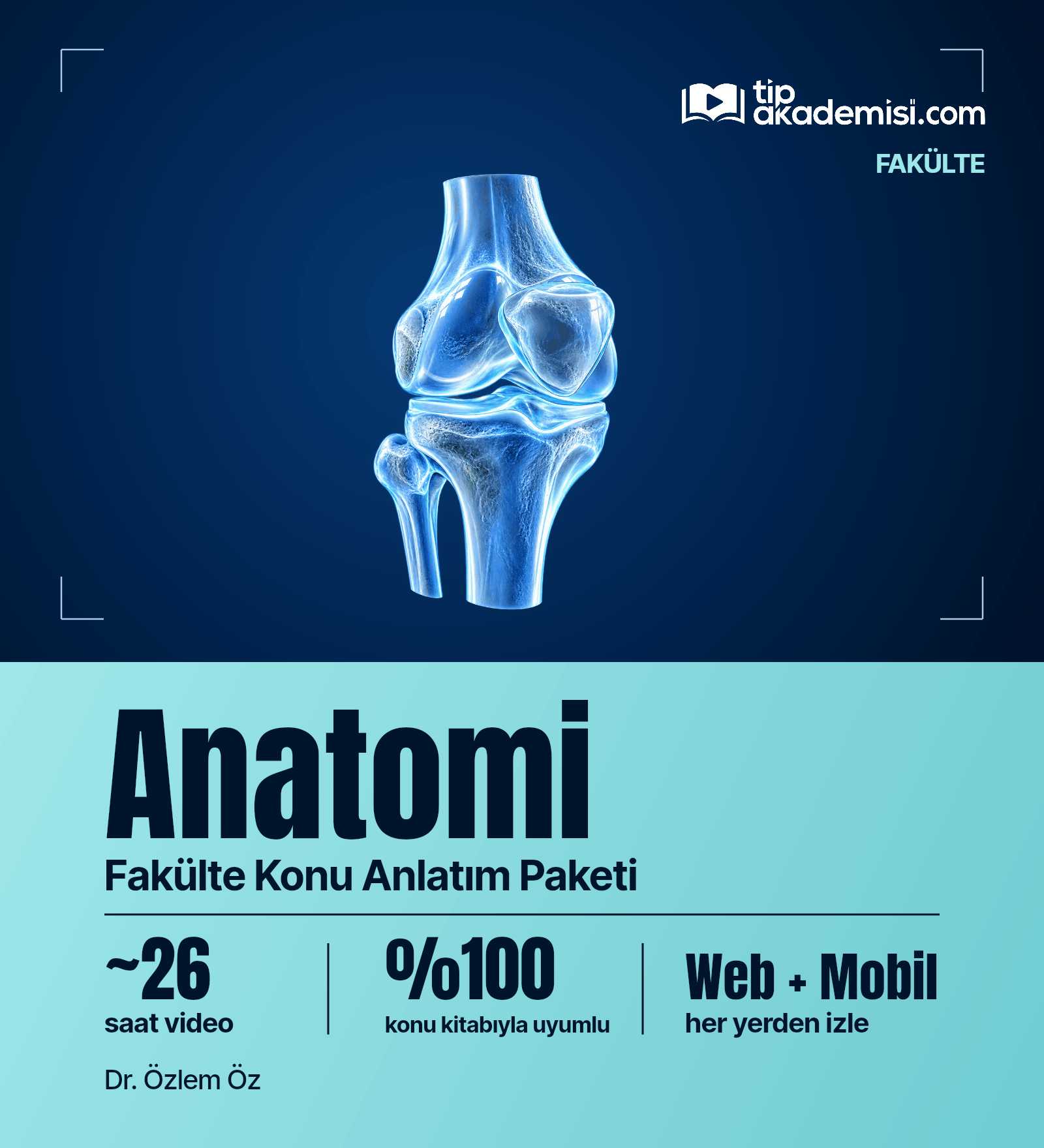 Fakülte Anatomi Konu Anlatım Video Paketi — görsel 4
