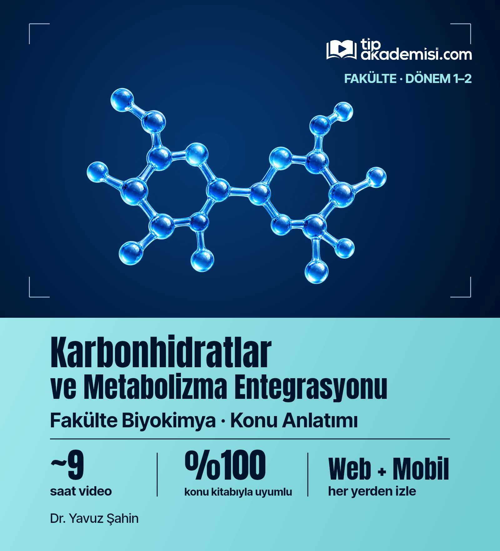 Fakülte Dönem 1-2 Biyokimya Karbonhidratlar ve Metabolizma Entegrasyonu (Konu Anlatımı) — görsel 4