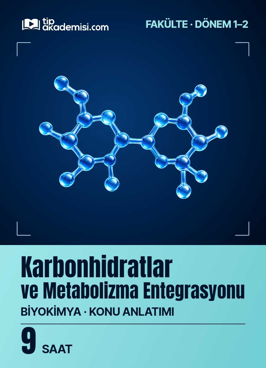 Fakülte Dönem 1-2 Biyokimya Karbonhidratlar ve Metabolizma Entegrasyonu (Konu Anlatımı) — görsel 5