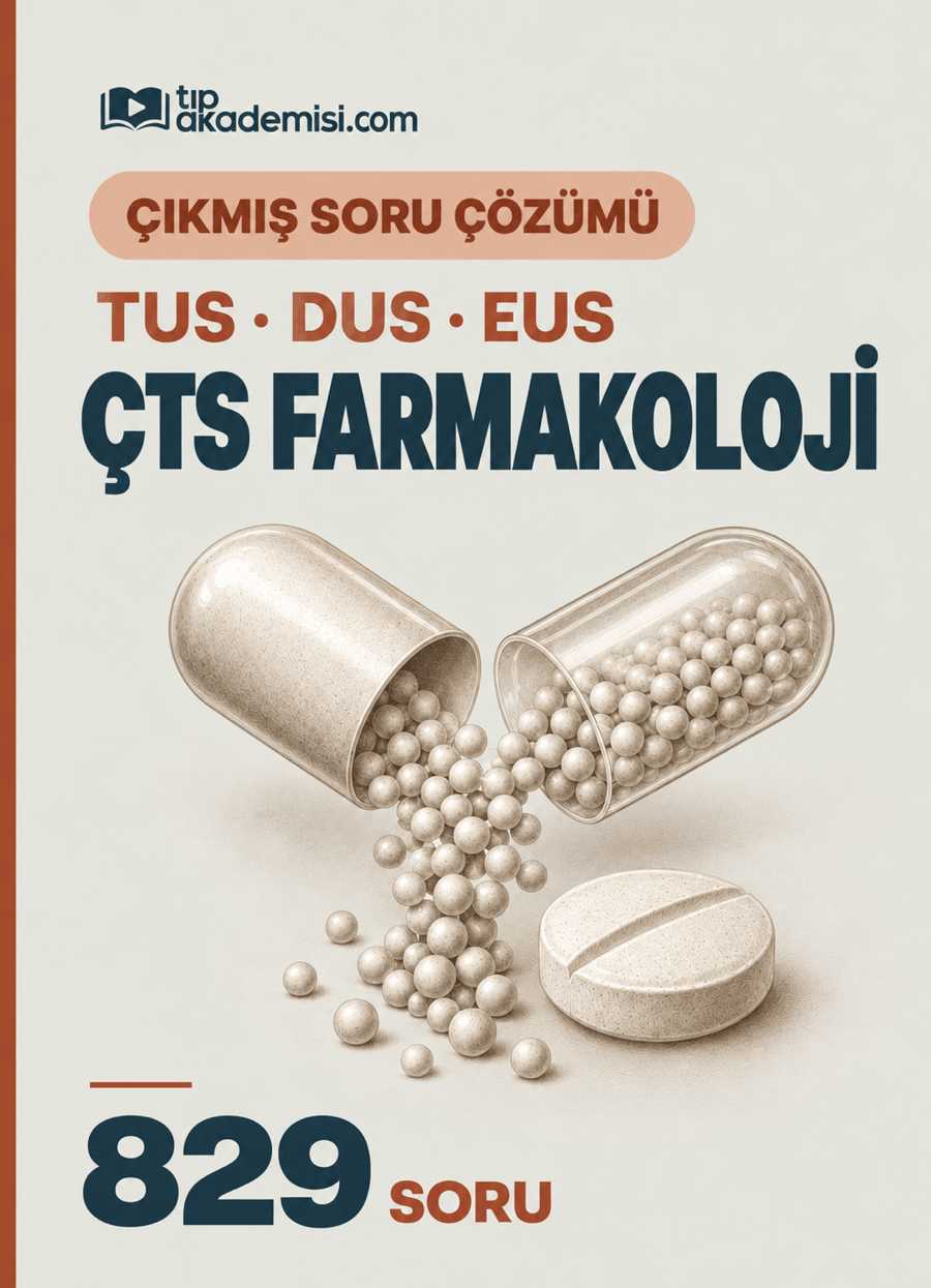 ÇTS Çıkmış Farmakoloji Soru Çözüm Paketi | TUS DUS EUS — görsel 3