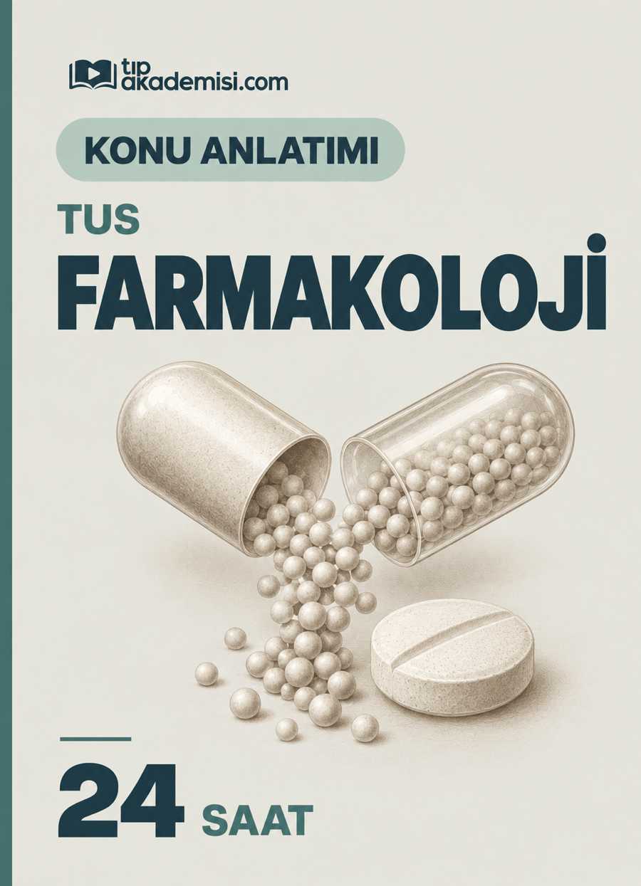 TUS Farmakoloji Konu Anlatım Video Paketi — görsel 3