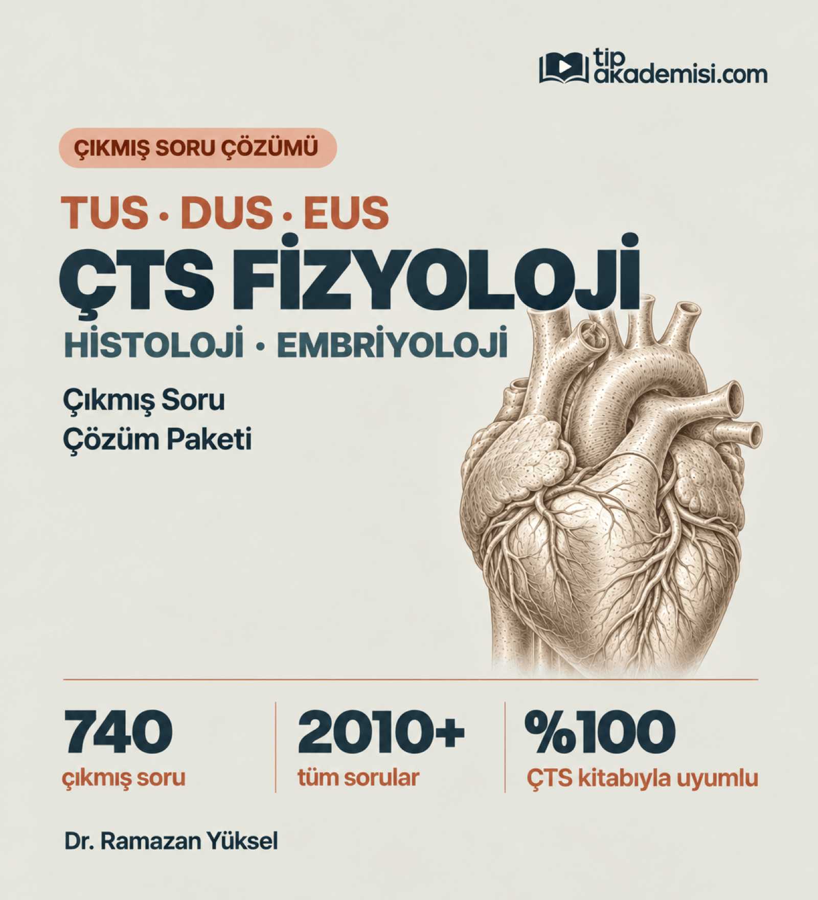 ÇTS Çıkmış Fizyoloji Histoloji Embriyoloji Soru Çözüm Paketi | TUS DUS EUS — görsel 2