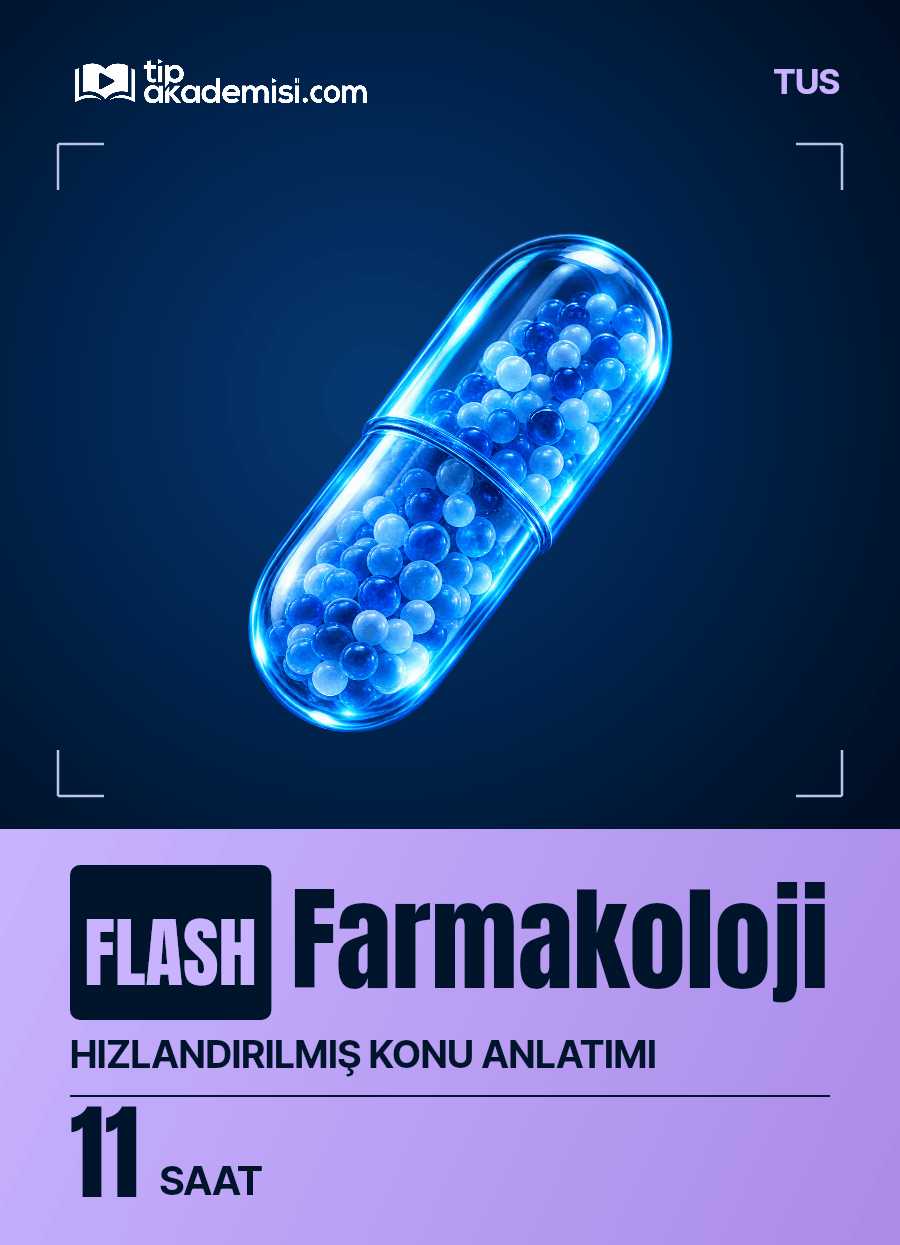 Flash Farmakoloji Hızlandırılmış Konu Anlatım Video Paketi — görsel 5