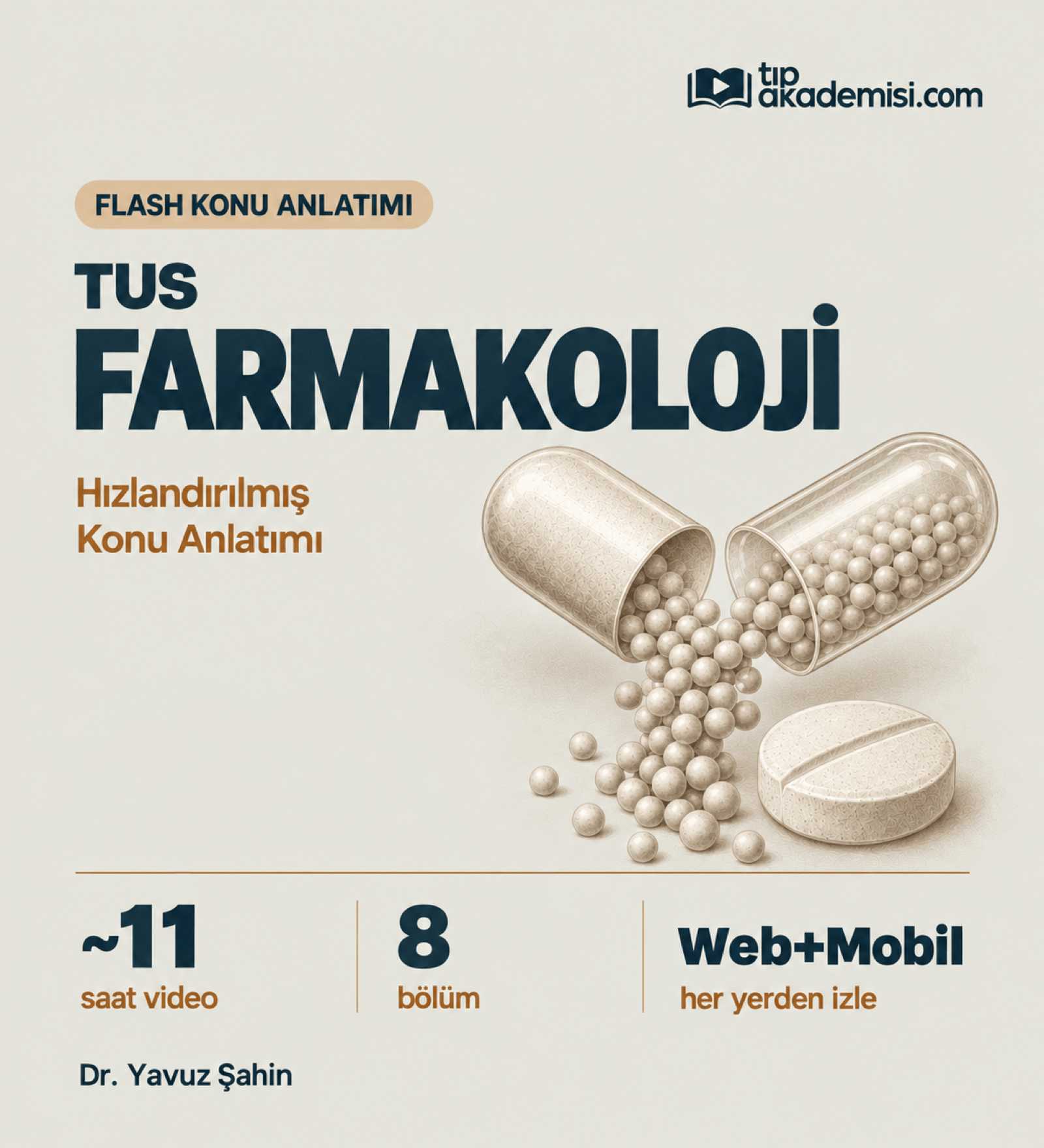 Flash Farmakoloji Hızlandırılmış Konu Anlatım Video Paketi — görsel 2