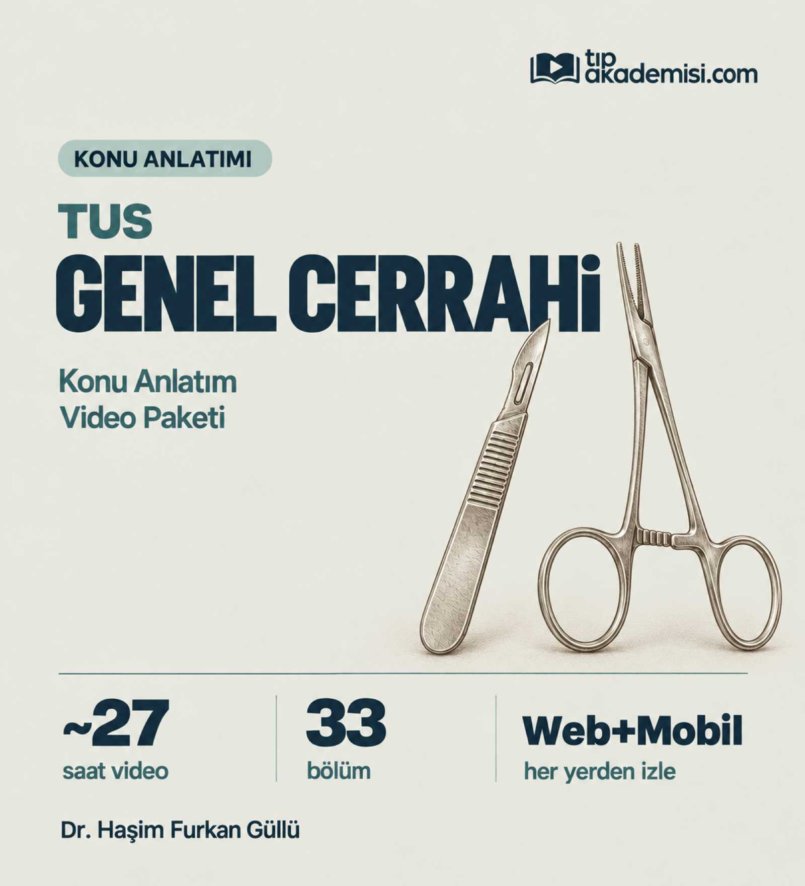 TUS Genel Cerrahi Konu Anlatım Video Paketi — görsel 2