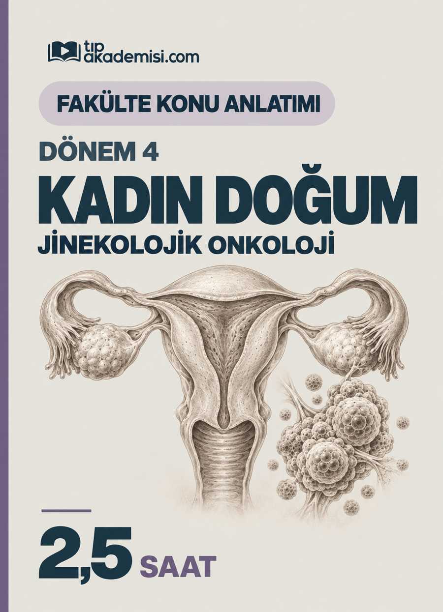 Fakülte Dönem 4 - Kadın Doğum Jinekolojik Onkoloji (Konu Anlatımı) — görsel 3