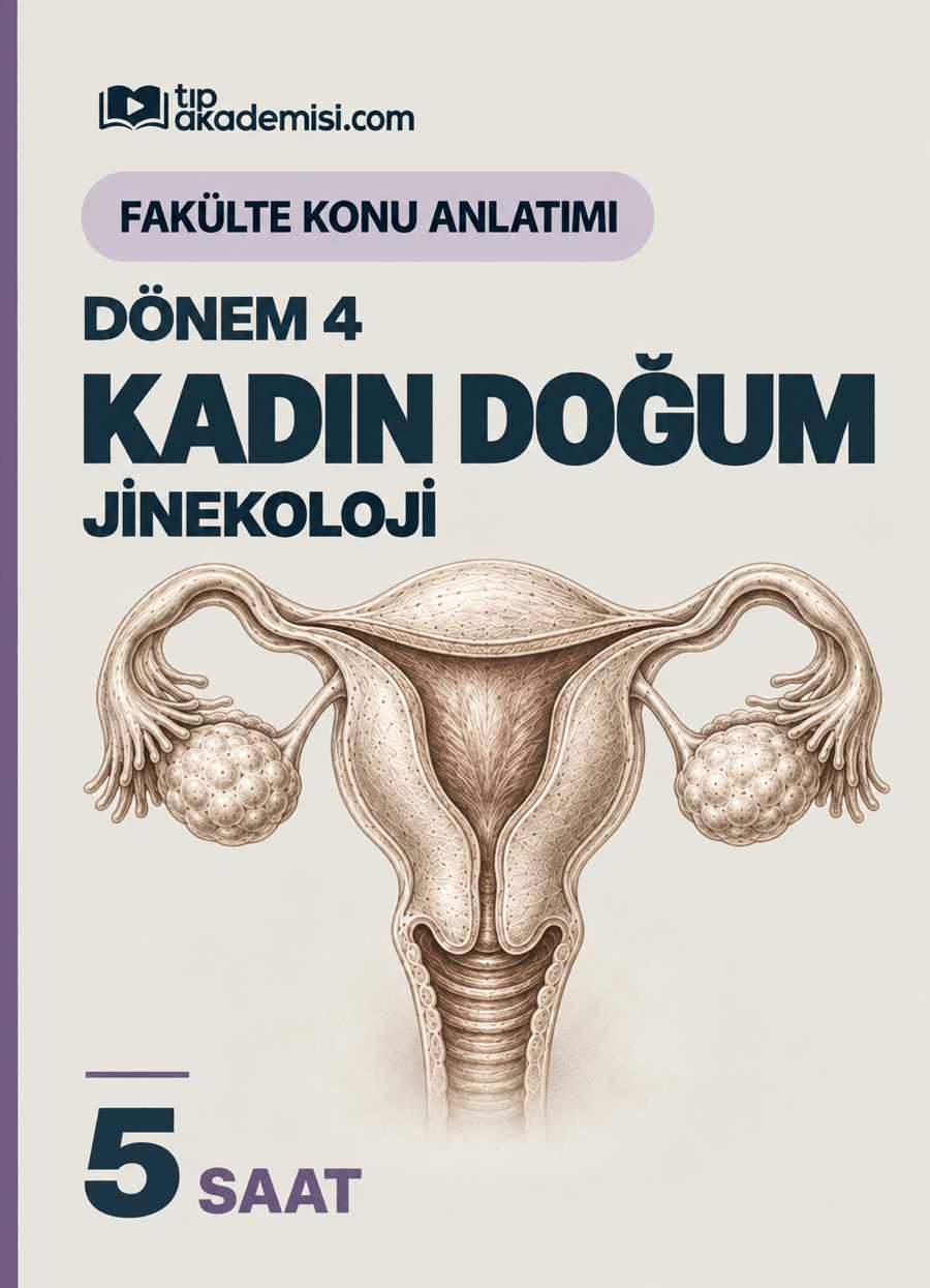 Fakülte Dönem 4 - Kadın Doğum Jinekoloji (Konu Anlatımı) — görsel 3