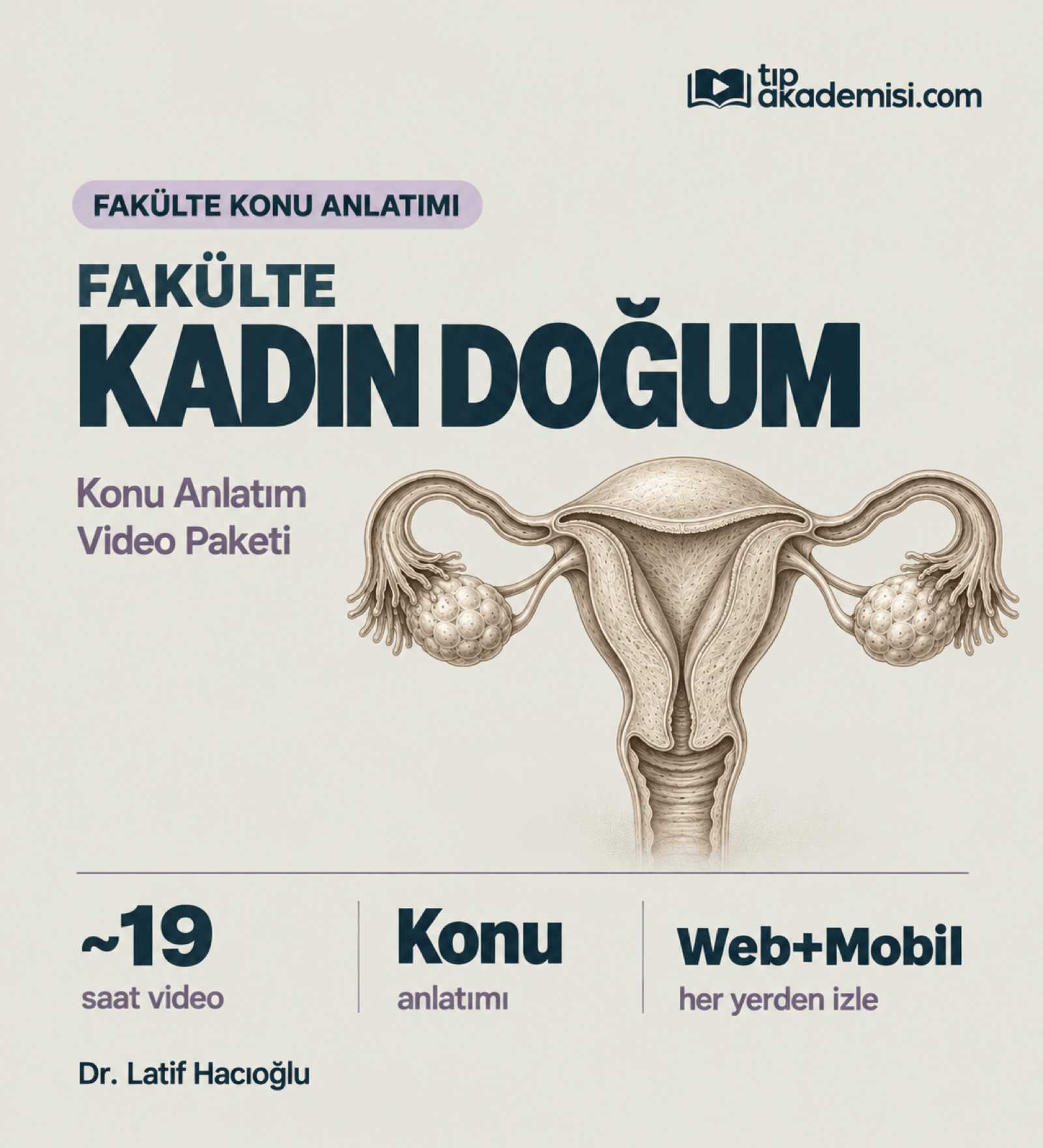 Fakülte Kadın Hastalıkları ve Doğum Konu Anlatım Video Paketi — görsel 2