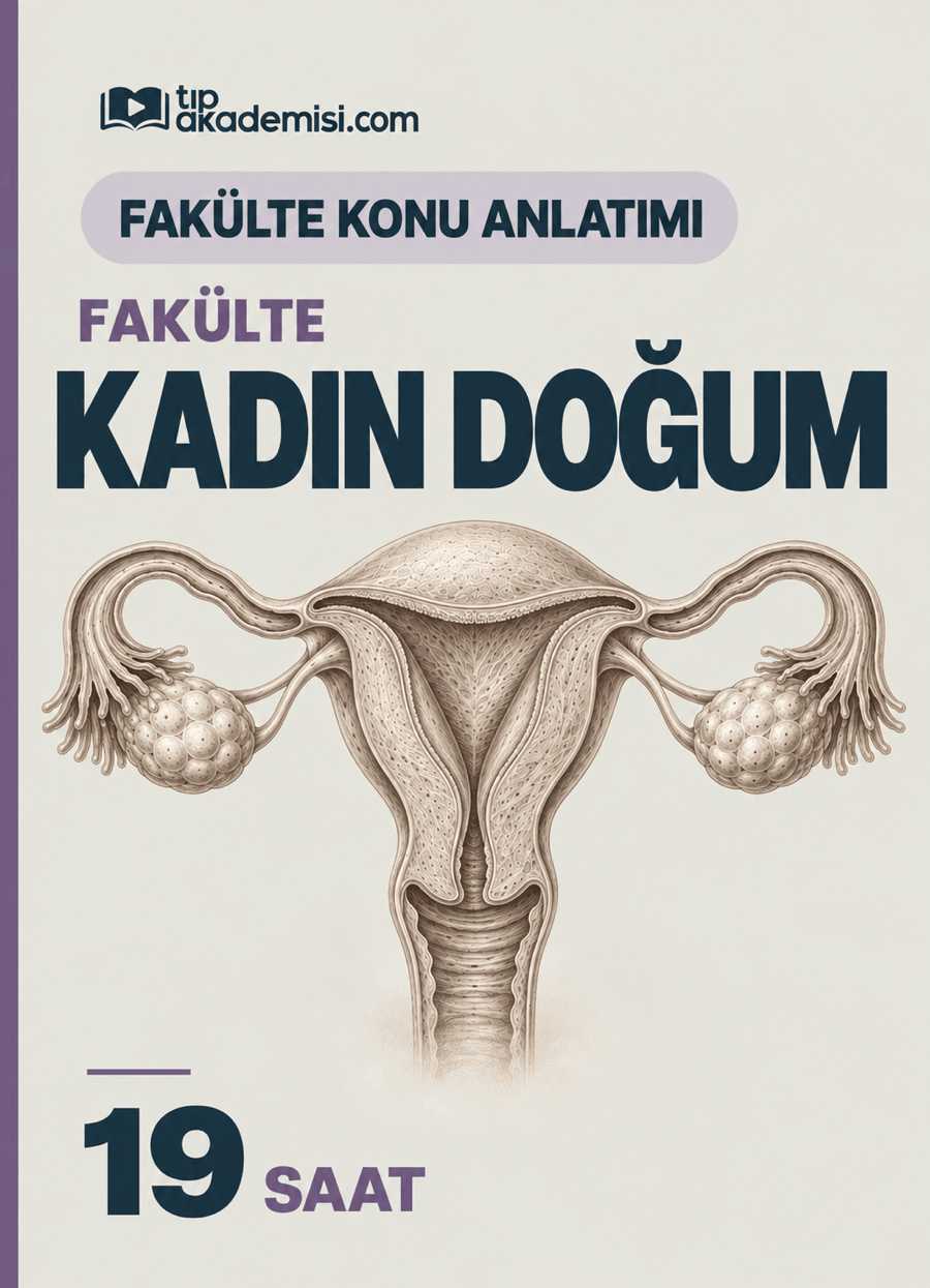 Fakülte Kadın Hastalıkları ve Doğum Konu Anlatım Video Paketi — görsel 3