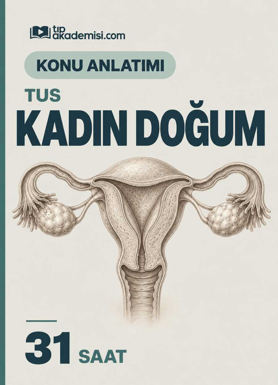 TUS Kadın Hastalıkları ve Doğum Konu Anlatım Video Paketi — görsel 3